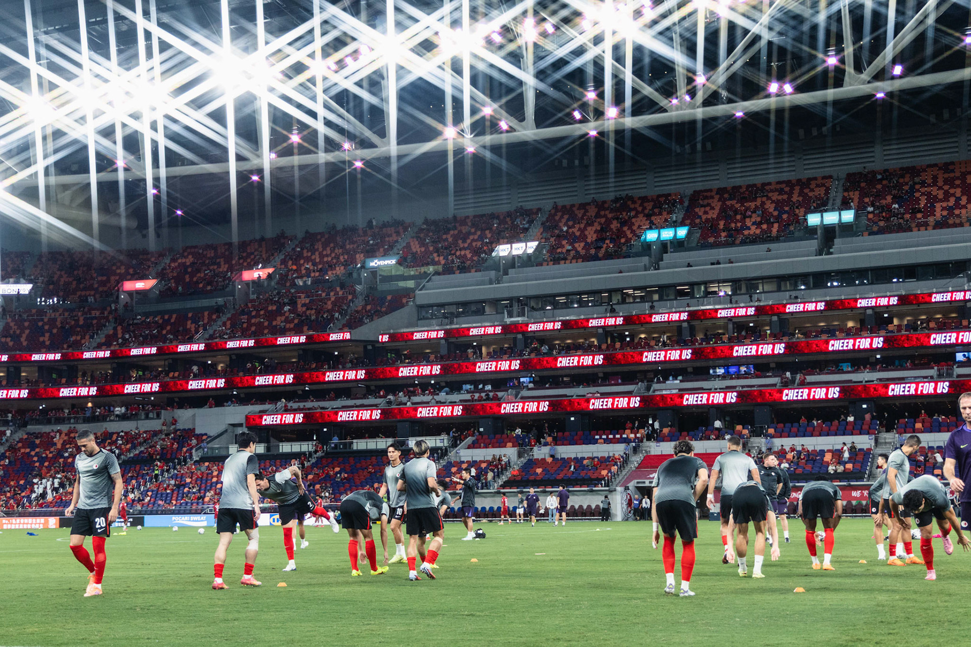 HONG KONG, China - OCTOBER  14:  during 2027 Asian Cup Qualifers - Hong Kong, China vs Bangladesh at Kai Tak Stadium on October 14, 2025 in Hong Kong, China, (Photo by Jack Ng/Pixel Images)