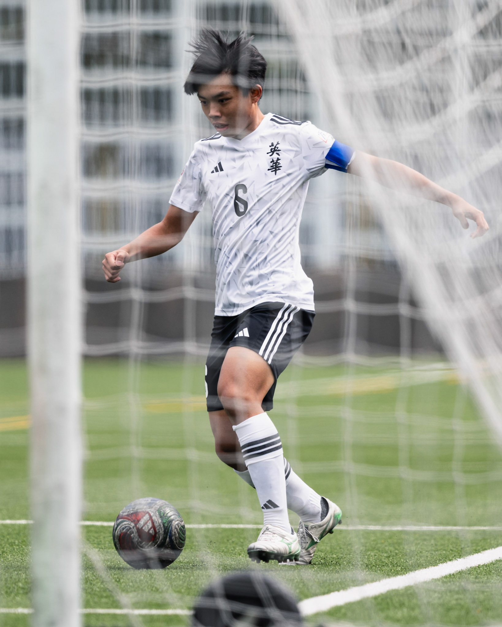 HONG KONG, China - FEBRUARY 09: during SamGor All Hong Kong Schools Jing Ying Football Tournament 2025-26 - Jockey Club Ti-I College vs Ying Wa College at Po Kong Village Road Park  Artificial Turf Soccer Pitch on February 9, 2026 in Hong Kong, China, (Photo by Jack Ng/)