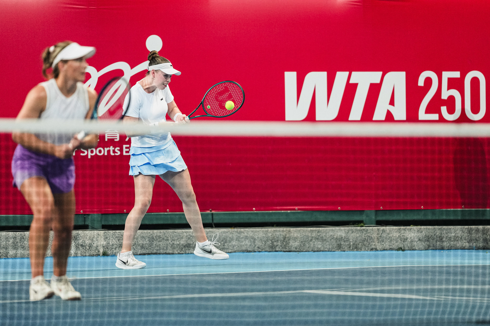 HONG KONG, China - T. Gibson and M. Inglis vs M. Kobori and P. Plipuech during WTA 250 - Prudential Hong Kong Tennis Open at Victoria Park Tennis Court on October 30, 2025 in Hong Kong, China, (Photo by Jack Ng/Alamy Live News)