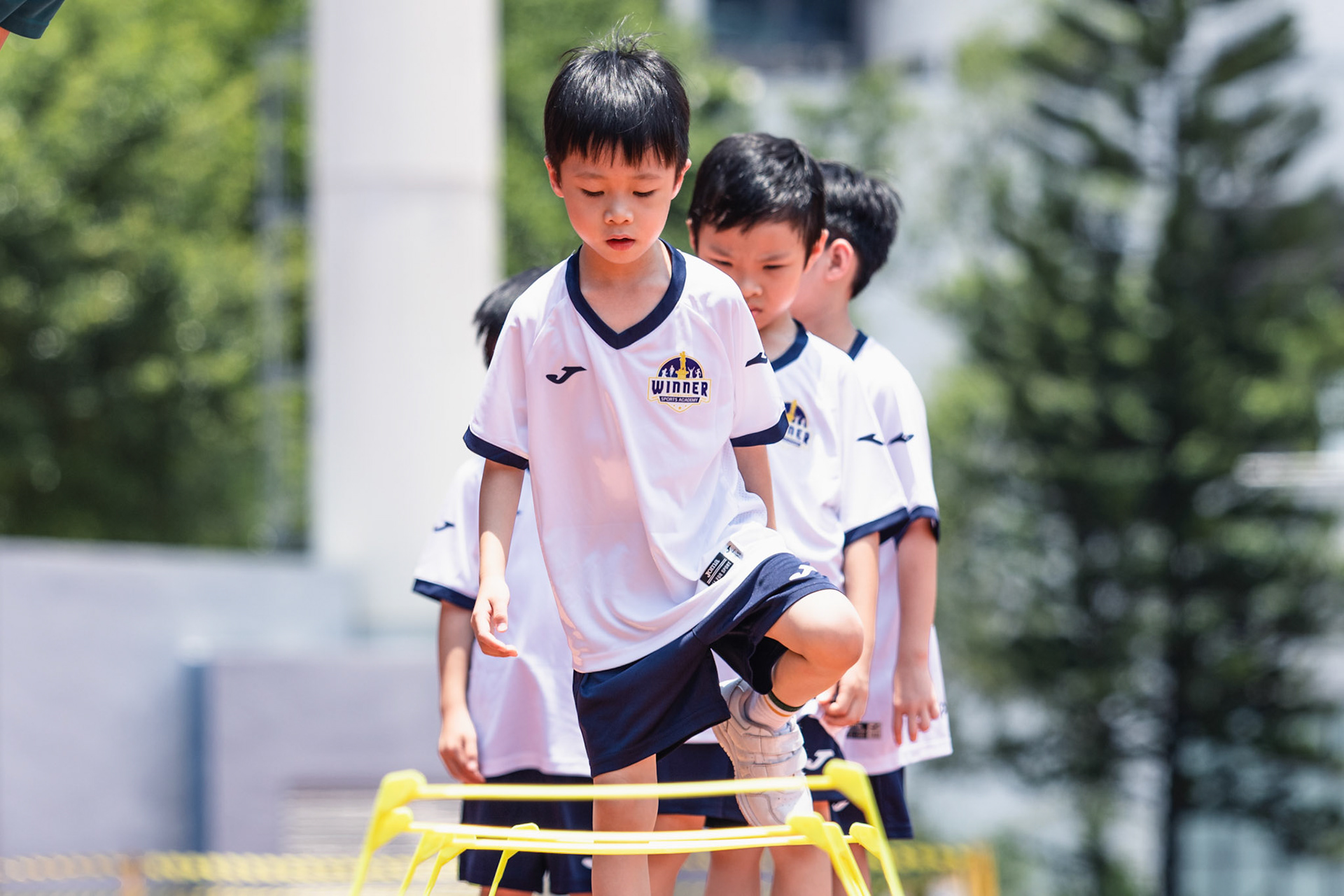 HONG KONG, China - JULY  27:  during Winner Sports Academy Training at Ma On Shan Sports Ground on July 27, 2025 in Hong Kong, China, (Photo by Jack Ng/)