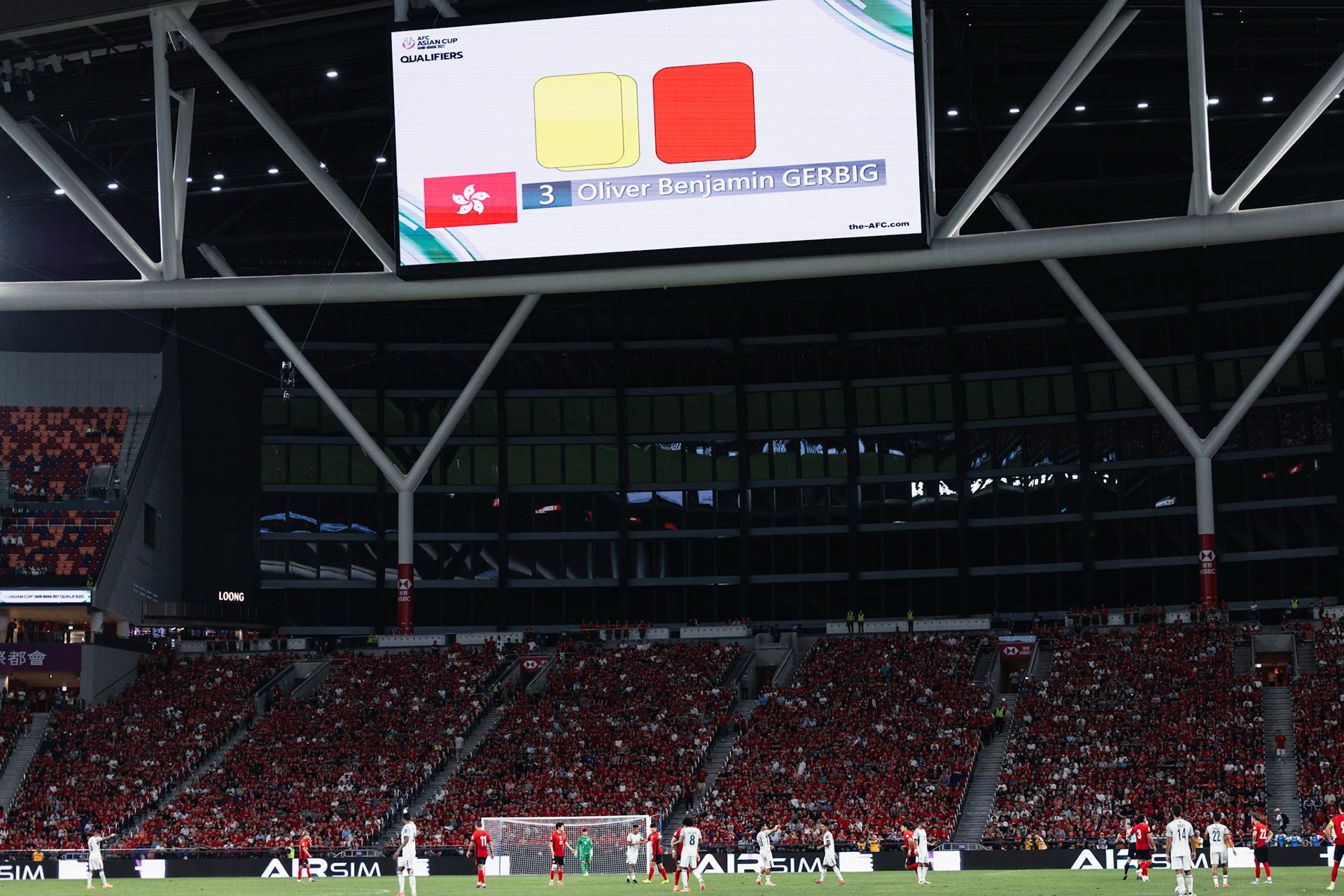 HONG KONG, China - OCTOBER  14:  during 2027 Asian Cup Qualifers - Hong Kong, China vs Bangladesh at Kai Tak Stadium on October 14, 2025 in Hong Kong, China, (Photo by Jack Ng/Pixel Images)