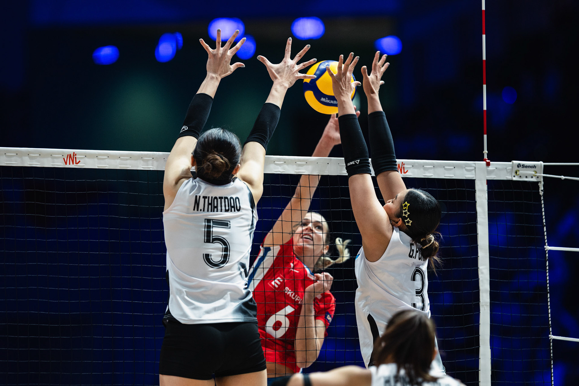 HONG KONG, China - JUNE  21:  during Volleyball Nations League Hong Kong 2025 at Kai Tak Arena on June 21, 2025 in Hong Kong, China, (Photo by Jack Ng/Pixel Images)