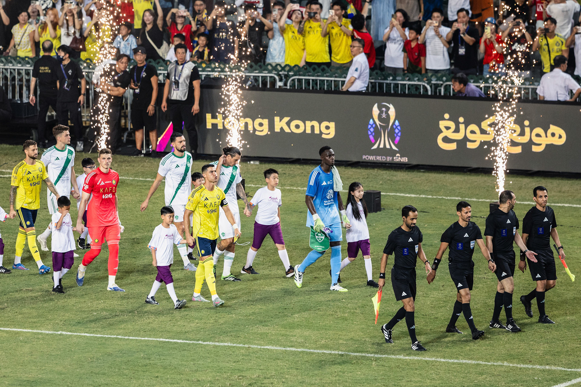 HONG KONG, China - AUGUST  23:  during Saudi Super Cup Final - Al-Nassr vs Al-Ahli at Hong Kong Stadium on August 23, 2025 in Hong Kong, China, (Photo by Jack Ng/Jack8th.com)