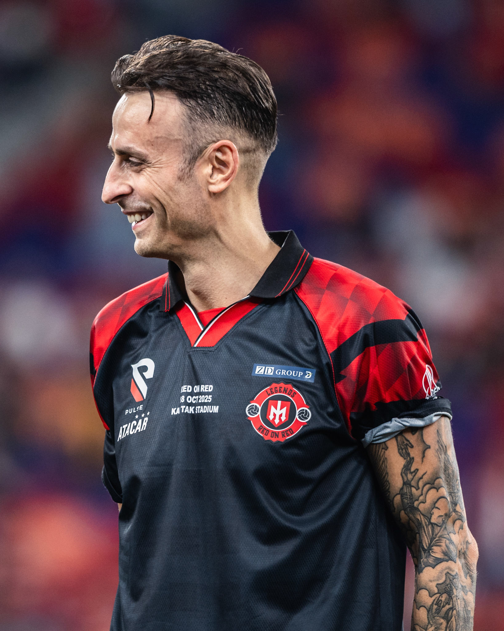 Kai Tak Stadium, HONG KONG, China - OCTOBER 18:  during Red on Red 2025 at Kai Tak Stadium on October 18, 2025 in Hong Kong, China, (Photo by Jack Ng/Jack Ng/Alamy Live News)