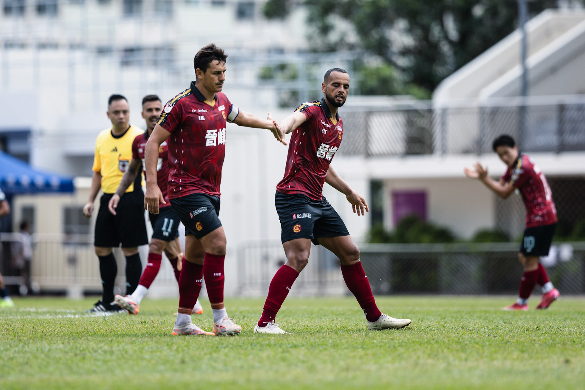 HONG KONG, China - OCTOBER  12:  during League Cup - Kowloon City vs Eastern District at Hammer Hill Road Sports Ground on October 12, 2025 in Hong Kong, China, (Photo by Jack Ng/Jack.8th)