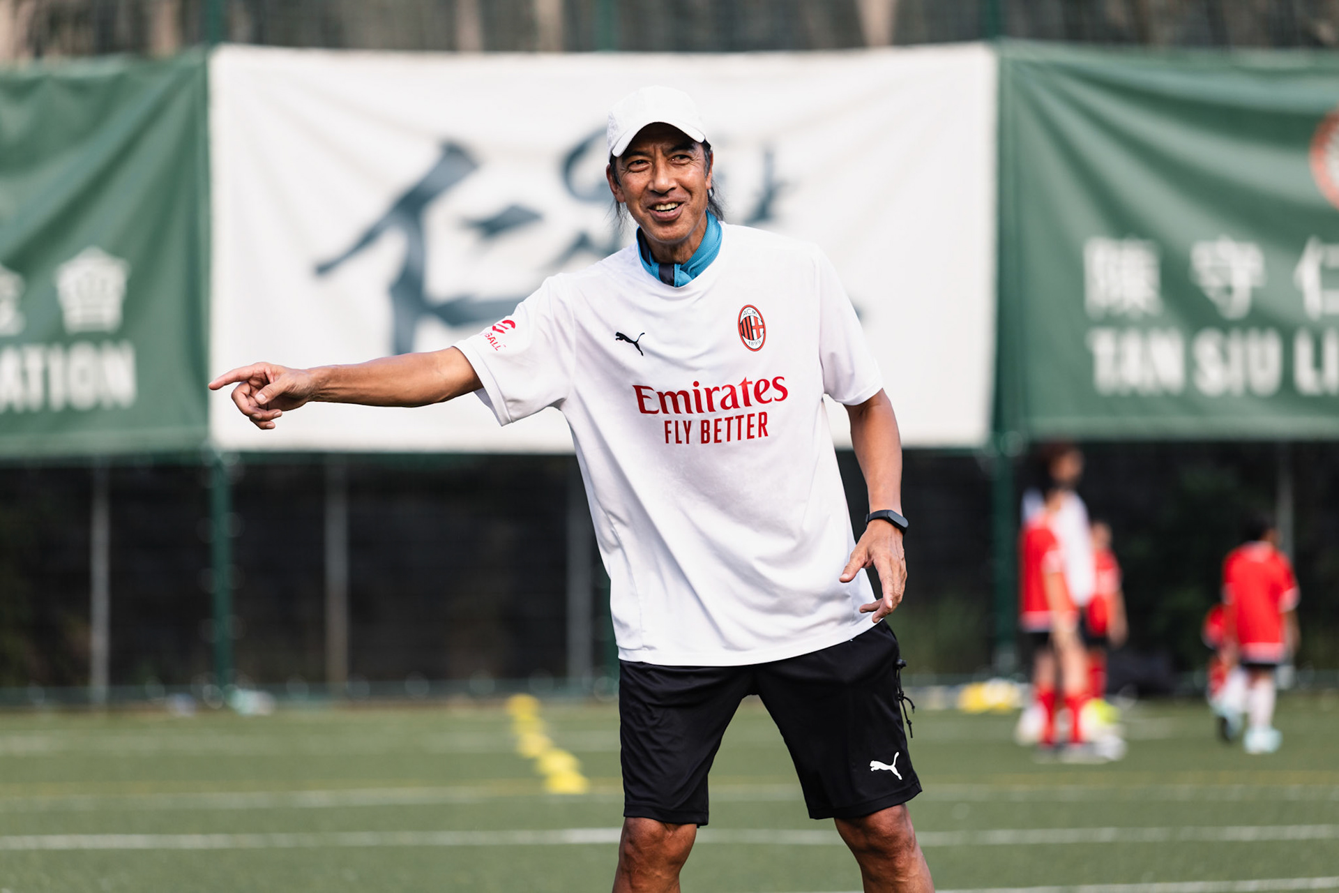 HONG KONG, China - JULY  25:  during AC Milan Kai Tak Soccer Activation at Kai Tak Mall 1 Rooftop on July 25, 2025 in Hong Kong, China, (Photo by Jack Ng/Pixel Images)
