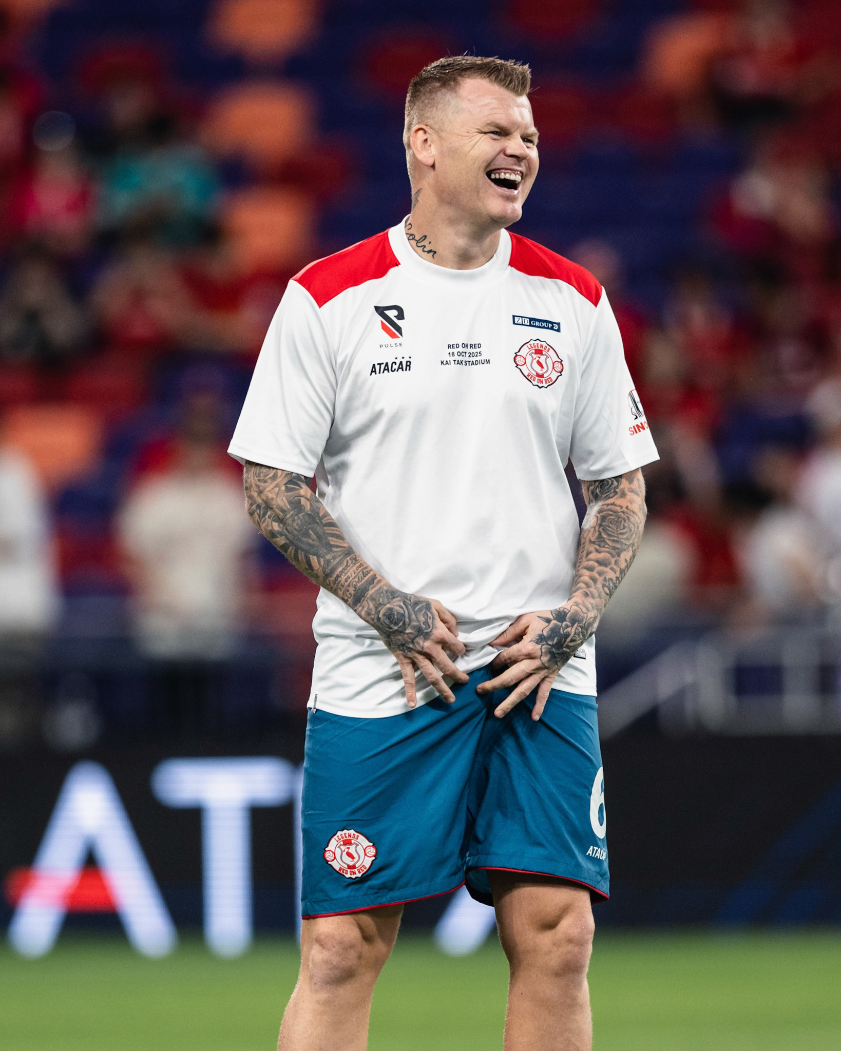 Kai Tak Stadium, HONG KONG, China - OCTOBER 18:  during Red on Red 2025 at Kai Tak Stadium on October 18, 2025 in Hong Kong, China, (Photo by Jack Ng/Jack Ng/Alamy Live News)