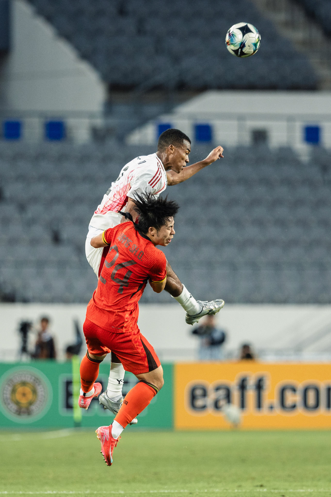 YONGIN, South Korea - JULY  12:  during EAFF E-1 Football Championship - Japan vs China at Yongin Mireu Stadium on July 12, 2025 in Yongin, South Korea, (Photo by Jack Ng/Pixel Images)