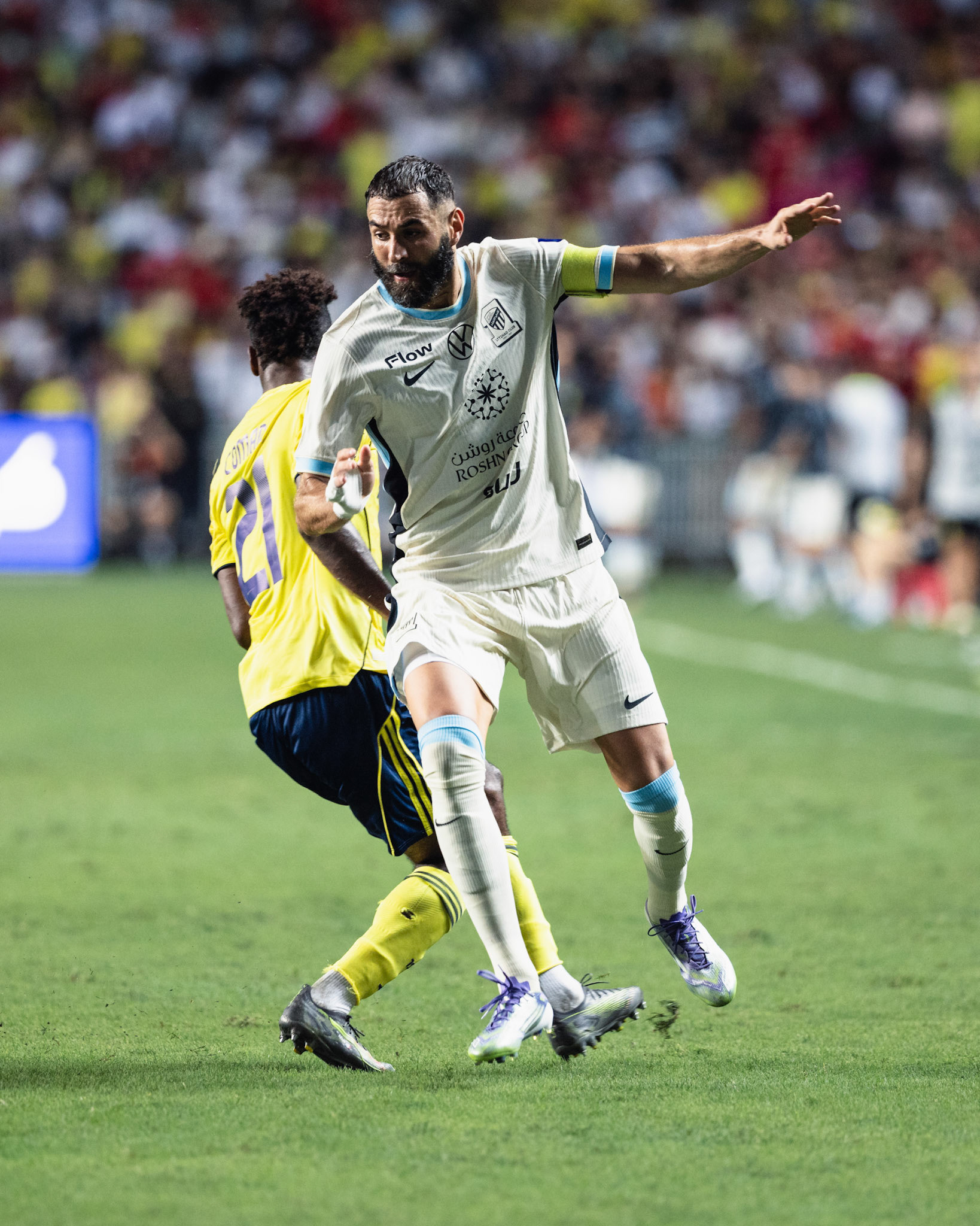 HONG KONG, China - AUGUST  19:  during Saudi Super Cup at Hong Kong Stadium on August 19, 2025 in Hong Kong, China, (Photo by Jack Ng/Jack8th.com)