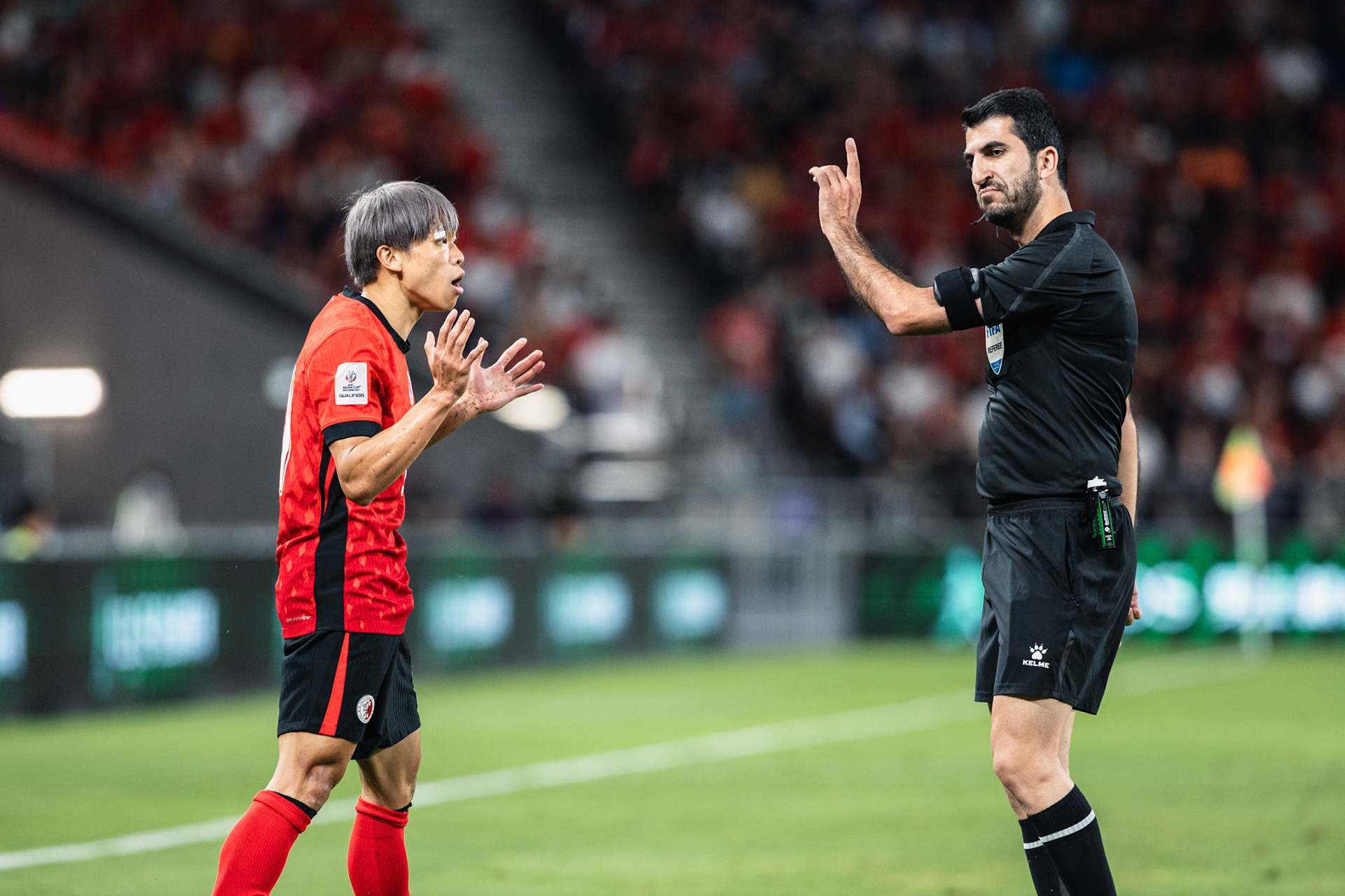 HONG KONG, China - JUNE  10:  during 2027 Asian Cup Qualifers - Hong Kong, China vs India at Kai Tak Stadium on June 10, 2025 in Hong Kong, China, (Photo by Jack Ng/Pixel Images)