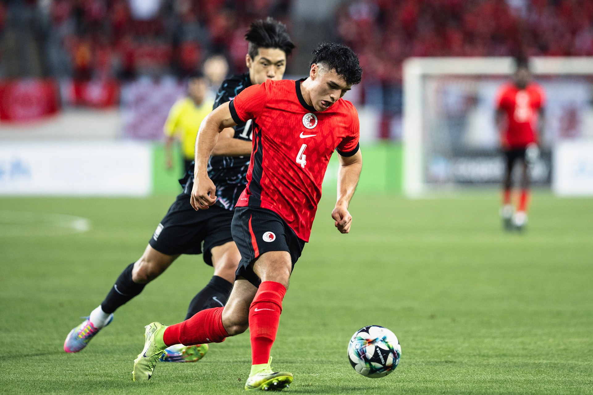 YONGIN, South Korea - JULY  11:  during EAFF E-1 Football Championship at Yongin Mireu Stadium on July 11, 2025 in Yongin, South Korea, (Photo by Jack Ng/Pixel Images)