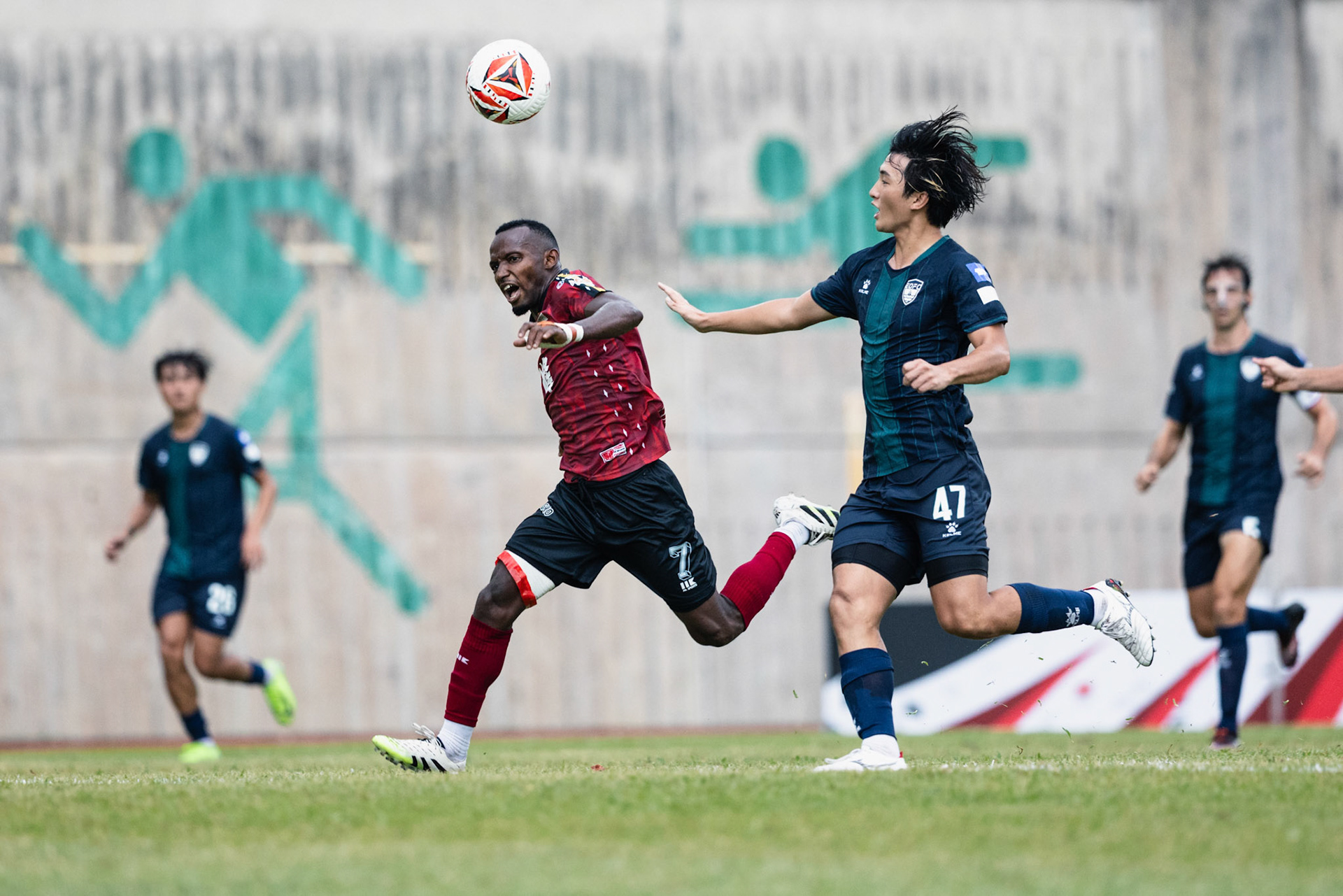 HONG KONG, China - OCTOBER  12:  during League Cup - Kowloon City vs Eastern District at Hammer Hill Road Sports Ground on October 12, 2025 in Hong Kong, China, (Photo by Jack Ng/Jack.8th)