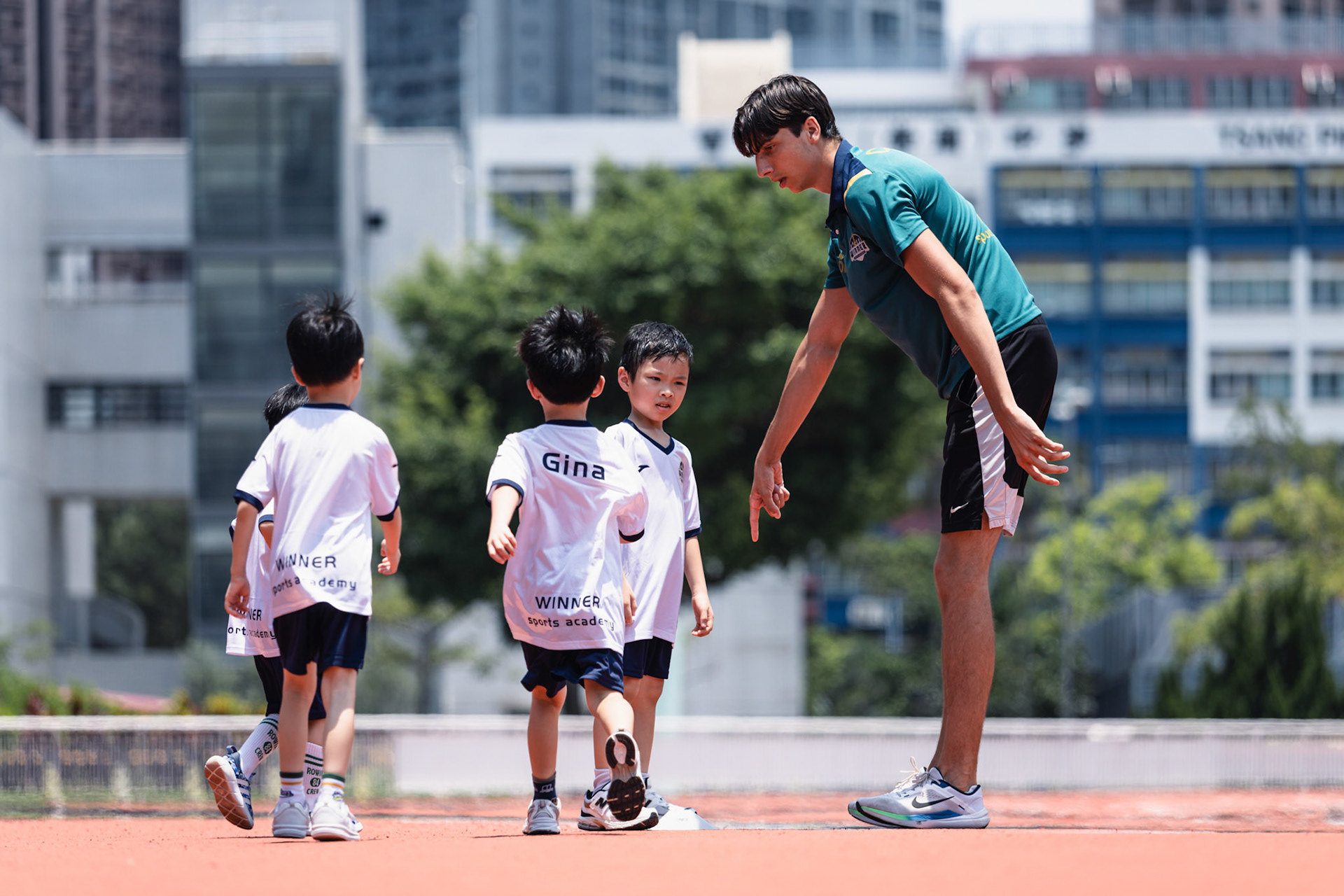 HONG KONG, China - JULY  27:  during Winner Sports Academy Training at Ma On Shan Sports Ground on July 27, 2025 in Hong Kong, China, (Photo by Jack Ng/)