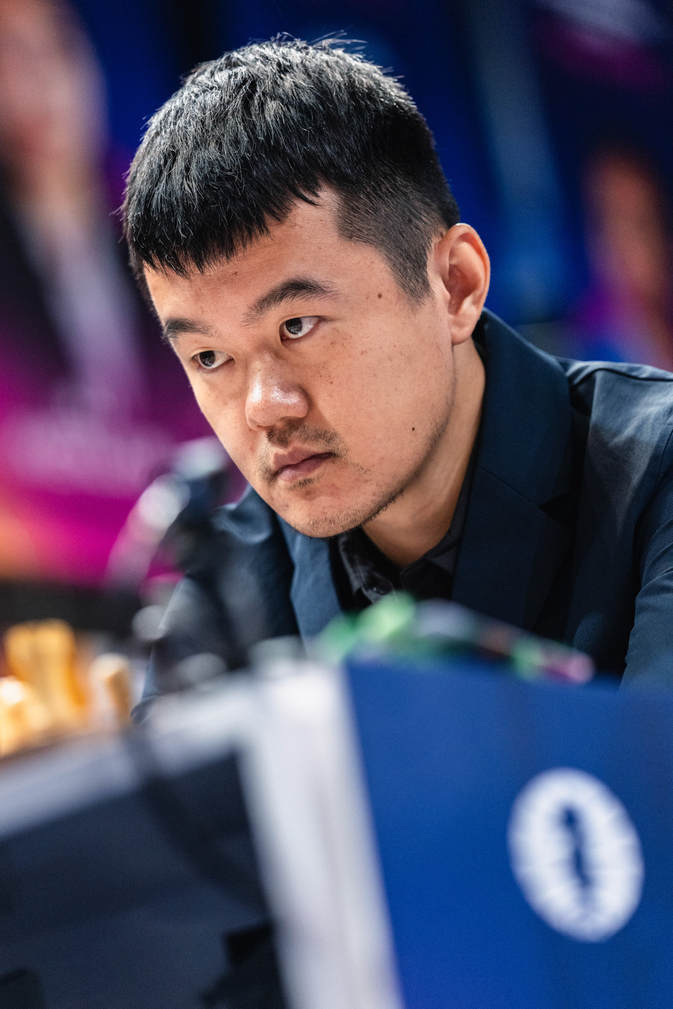 HONG KONG, China - JUNE 19: Ding Liren of Dragon Chilling competes during FIDE World Team Rapid and Blitz Chess Championships 2026 at Queen Elizabeth Stadium on June 19, 2026 in Hong Kong, China, (Photo by Jack Ng/Alamy Live News)