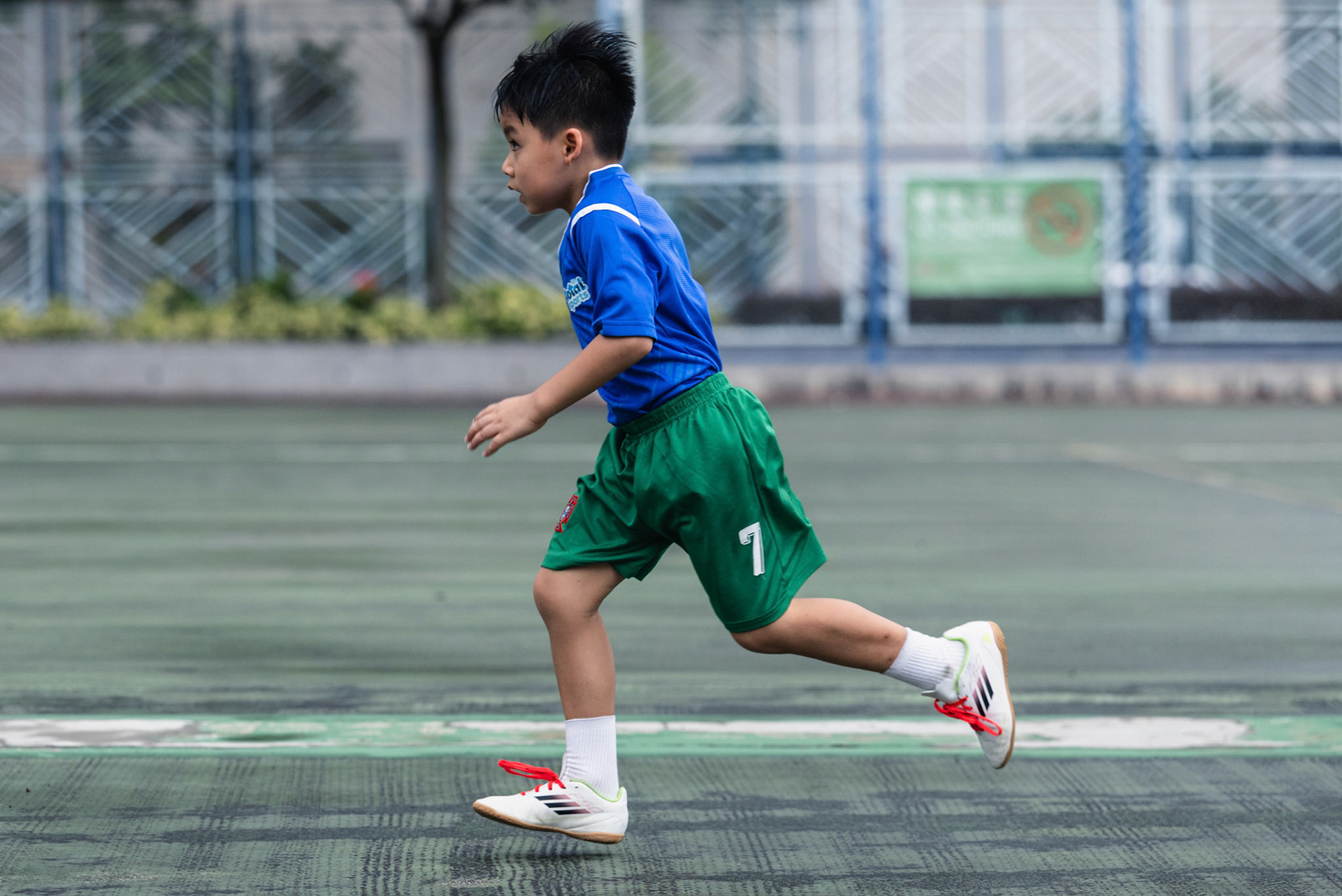 HONG KONG, China - AUGUST  18:  during Total Sports Academy Football Training at Yuen Long on August 18, 2025 in Hong Kong, China, (Photo by Jack Ng/Jack8th.com)