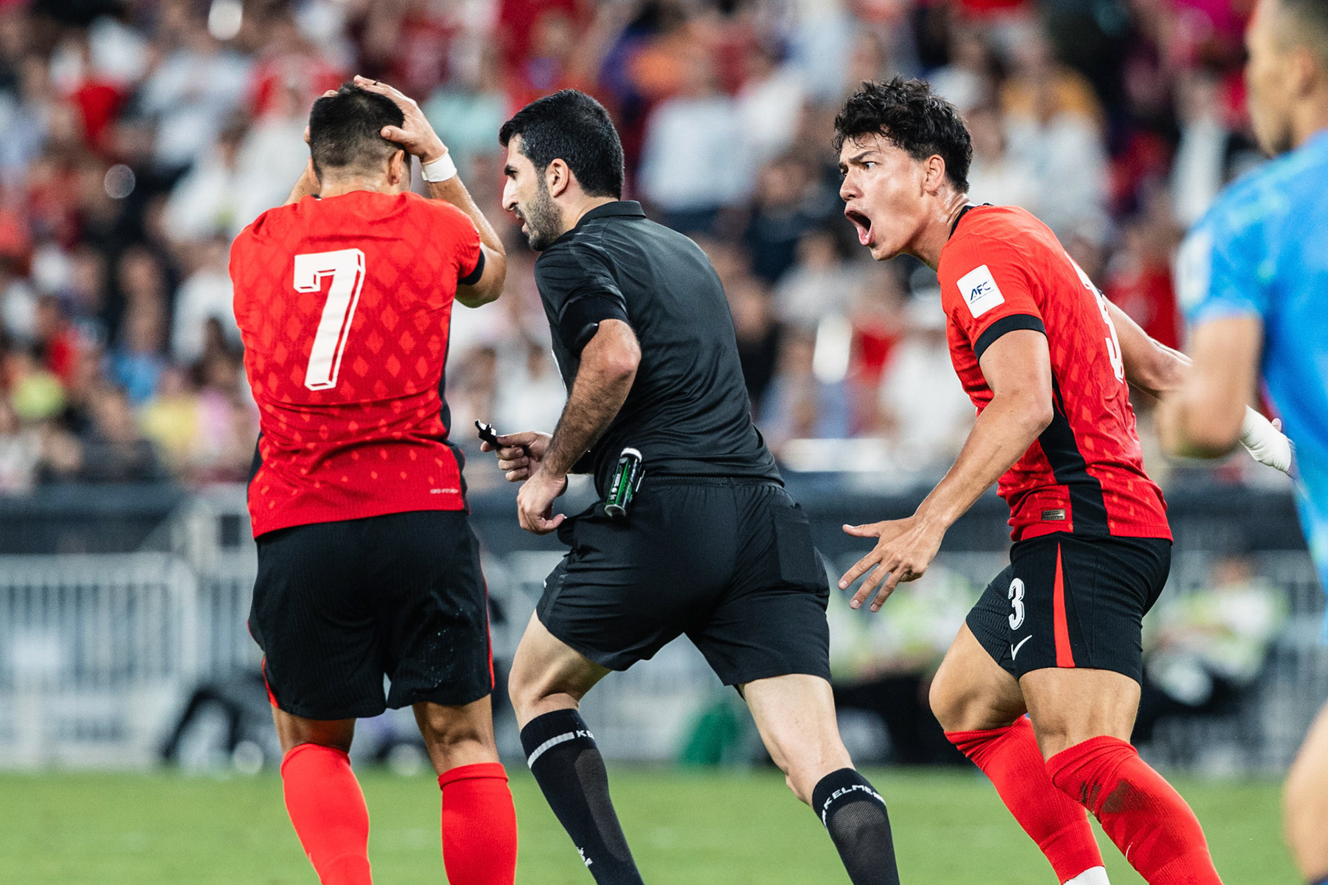 HONG KONG, China - JUNE  10:  during 2027 Asian Cup Qualifers - Hong Kong, China vs India at Kai Tak Stadium on June 10, 2025 in Hong Kong, China, (Photo by Jack Ng/Pixel Images)