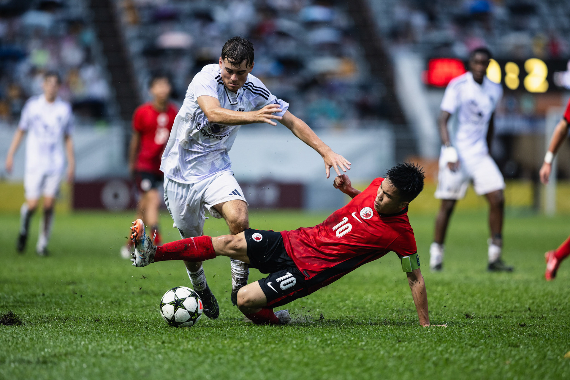 HONG KONG, China - AUGUST  17:  during JC Youth Football Academy Summit at Mong Kok Stadium on August 17, 2025 in Hong Kong, China, (Photo by Jack Ng/Jack8th.com)