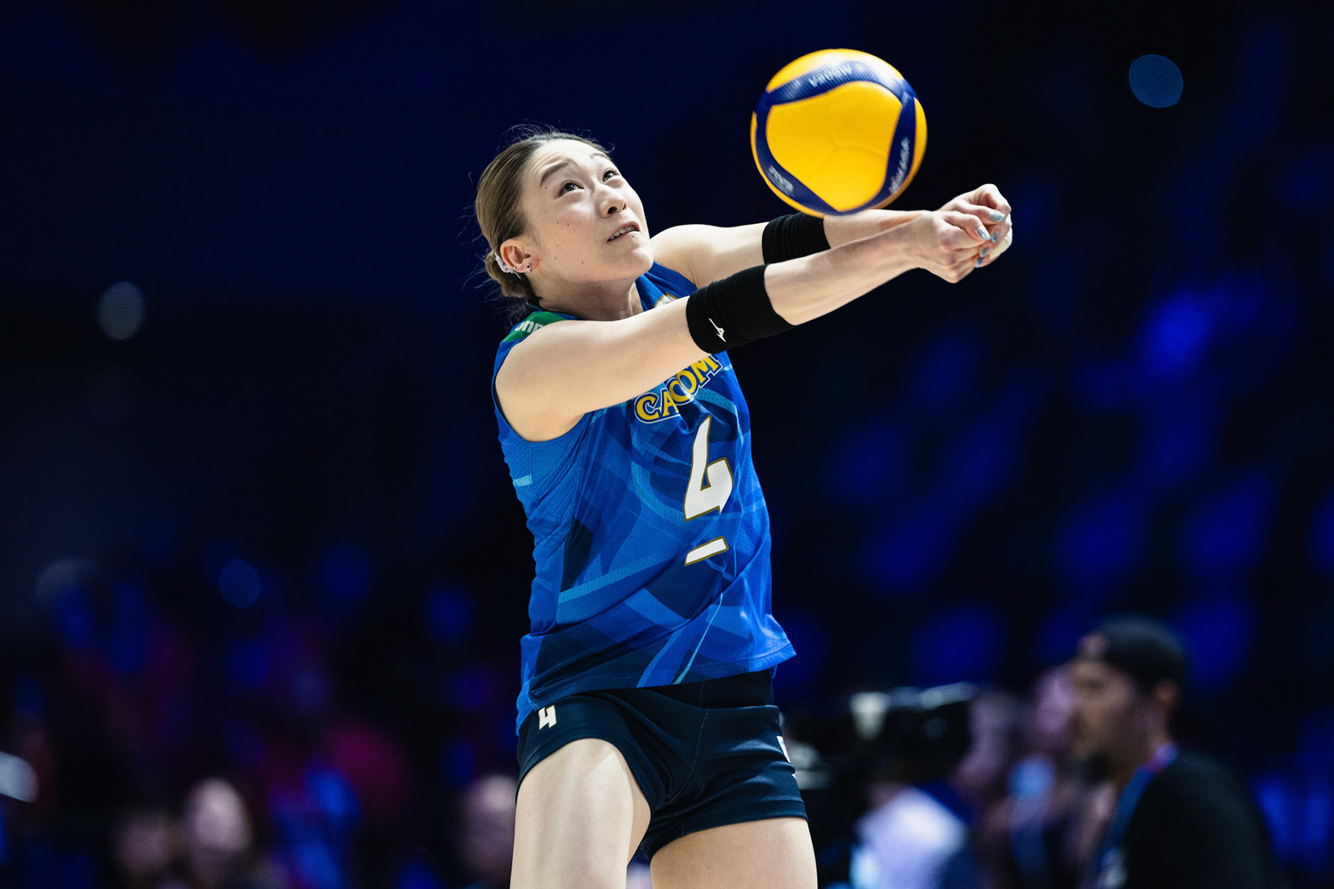 HONG KONG, China - JUNE  18:  during Volleyball Nations League Hong Kong 2025 at Kai Tak Arena on June 18, 2025 in Hong Kong, China, (Photo by Jack Ng/Pixel Images)