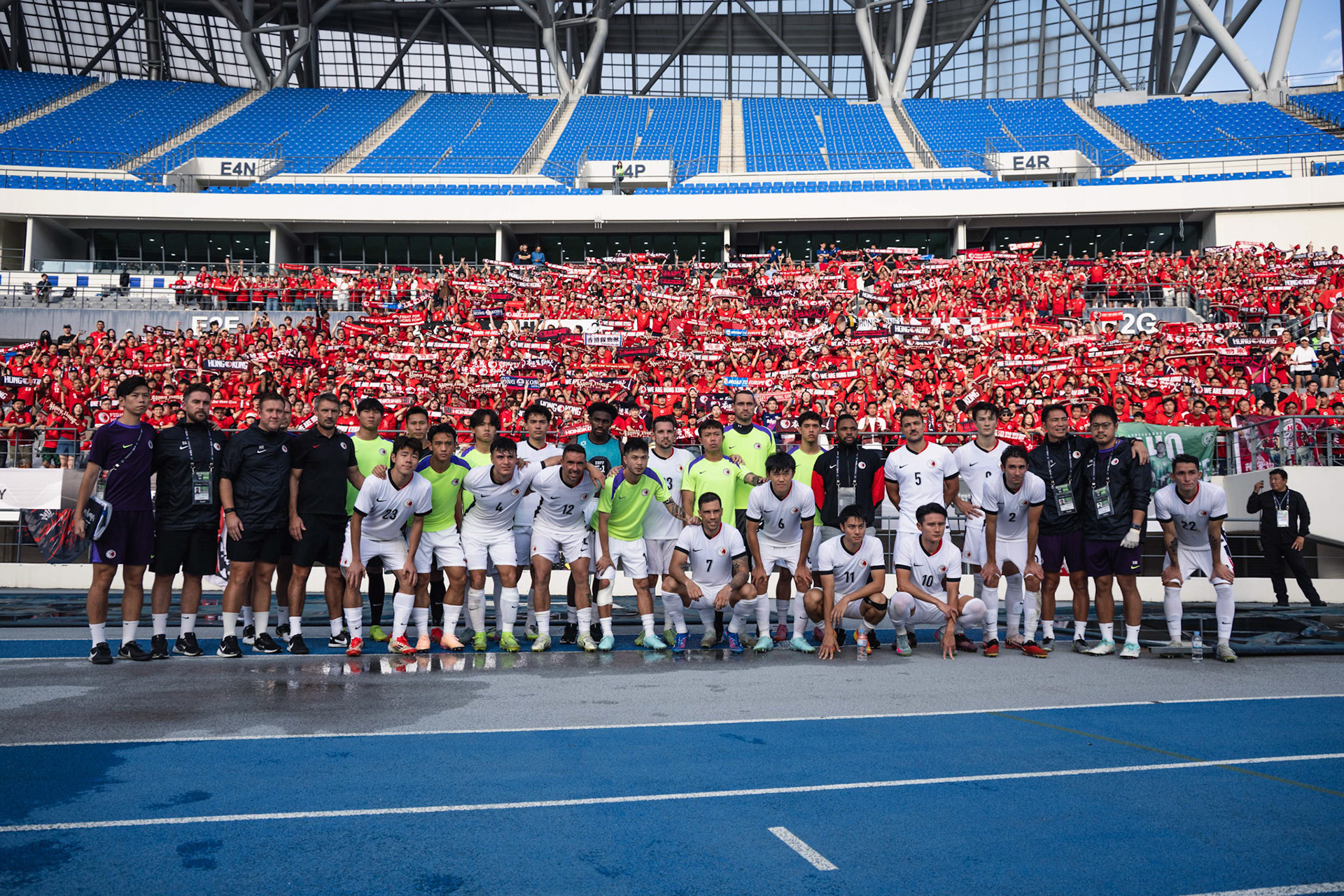 YONGIN, South Korea - JULY  15:  during EAFF E-1 Football Championship - China PR vs Hong Kong, China at Yongin Mireu Stadium on July 15, 2025 in Yongin, South Korea, (Photo by Jack Ng/Pixel Images)