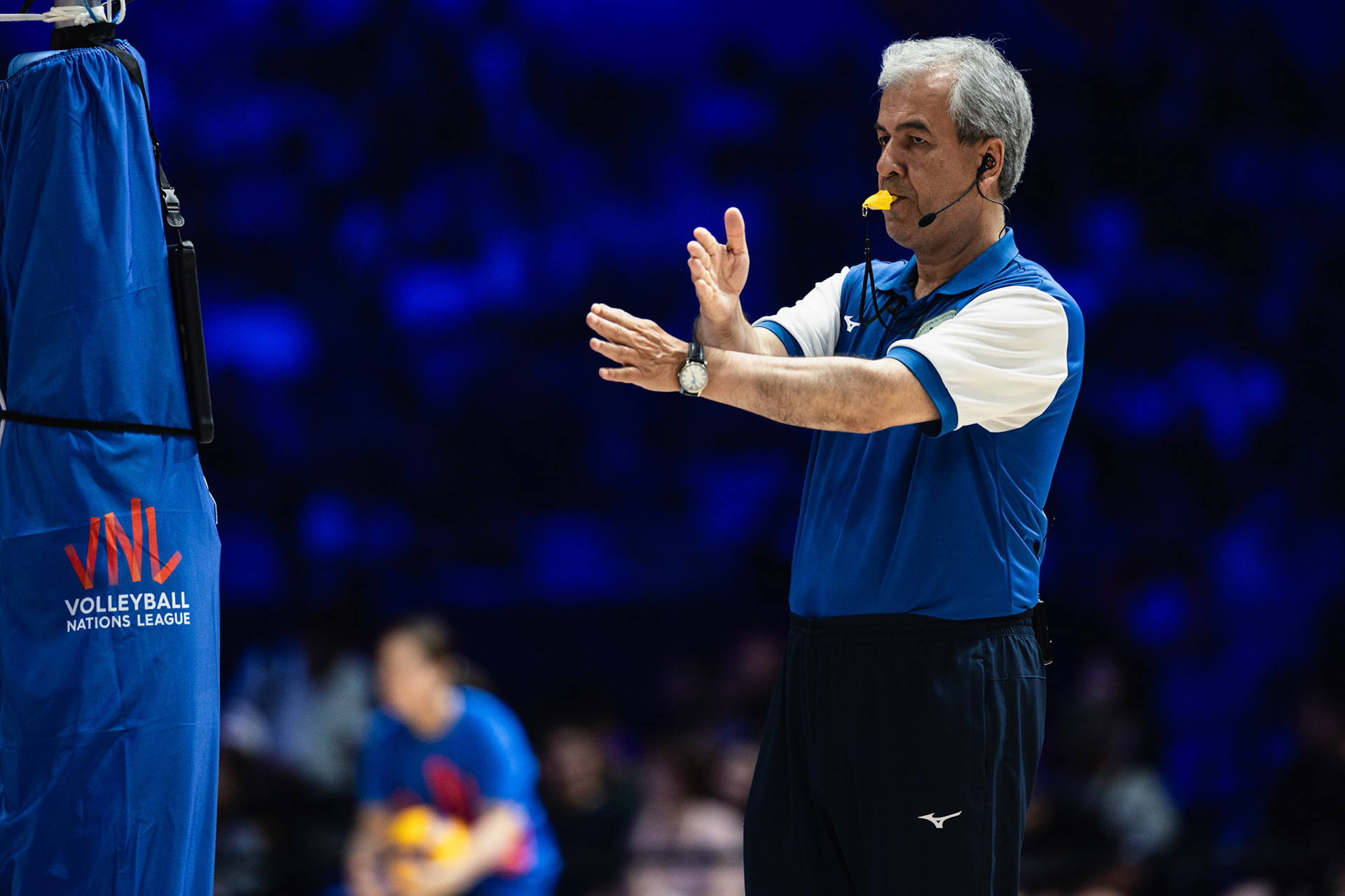 HONG KONG, China - JUNE  21:  during Volleyball Nations League Hong Kong 2025 at Kai Tak Arena on June 21, 2025 in Hong Kong, China, (Photo by Jack Ng/Pixel Images)