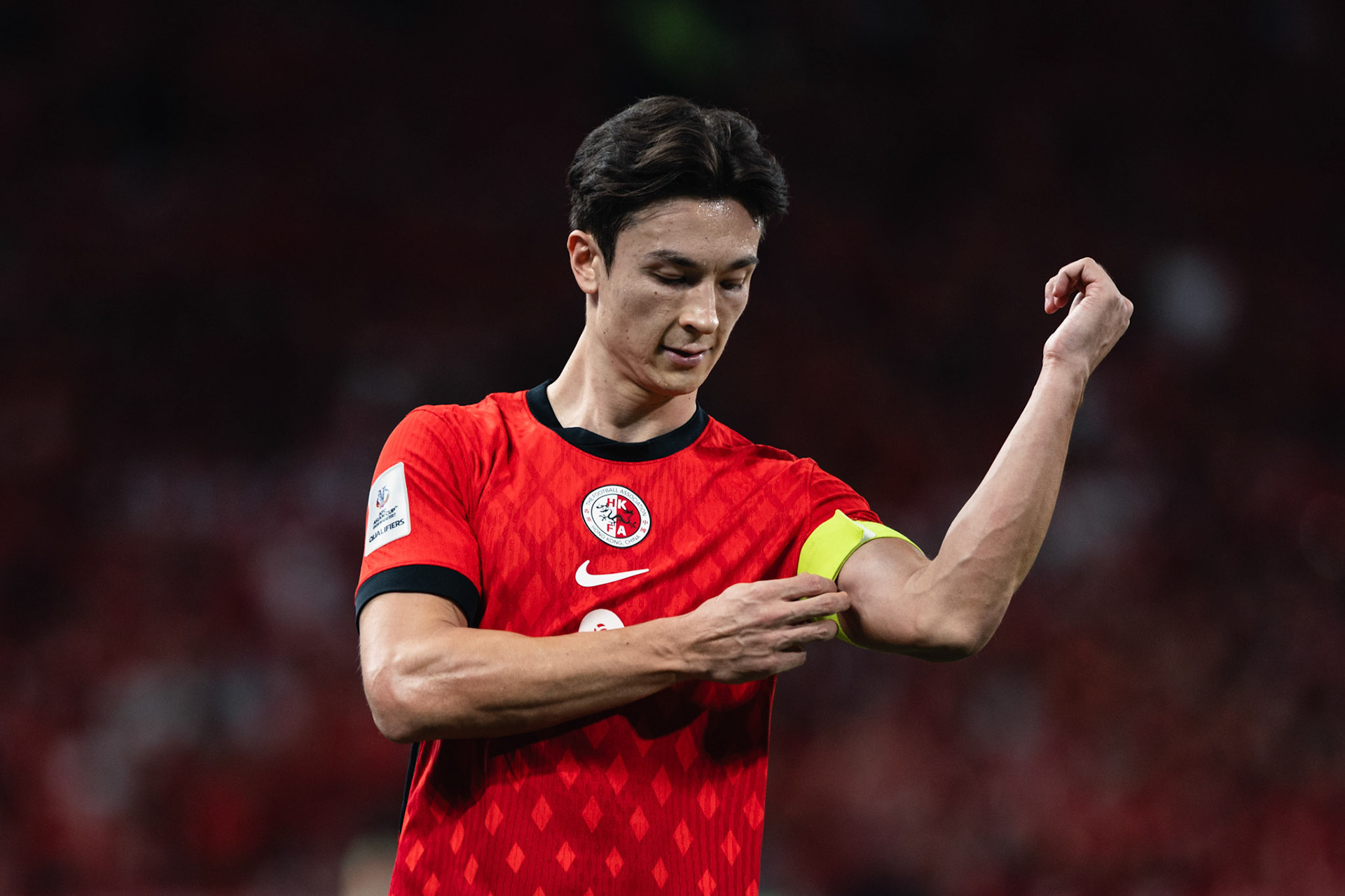 HONG KONG, China - OCTOBER  14:  during 2027 Asian Cup Qualifers - Hong Kong, China vs Bangladesh at Kai Tak Stadium on October 14, 2025 in Hong Kong, China, (Photo by Jack Ng/Pixel Images)