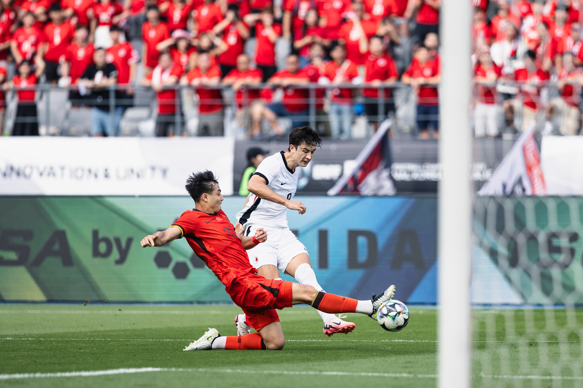 YONGIN, South Korea - JULY  15:  during EAFF E-1 Football Championship - China PR vs Hong Kong, China at Yongin Mireu Stadium on July 15, 2025 in Yongin, South Korea, (Photo by Jack Ng/Pixel Images)