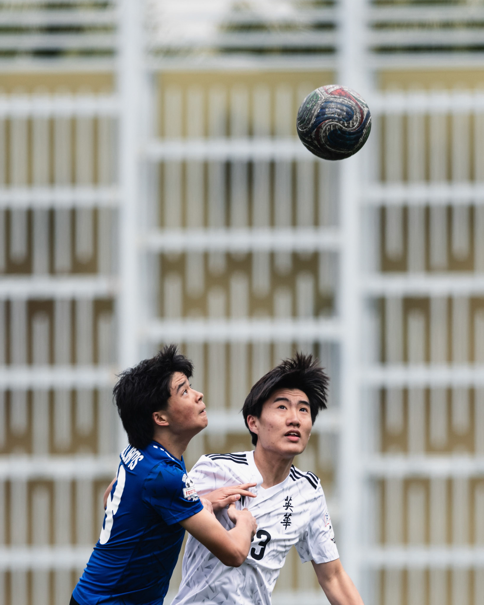 HONG KONG, China - FEBRUARY 09: during SamGor All Hong Kong Schools Jing Ying Football Tournament 2025-26 - Jockey Club Ti-I College vs Ying Wa College at Po Kong Village Road Park  Artificial Turf Soccer Pitch on February 9, 2026 in Hong Kong, China, (Photo by Jack Ng/)