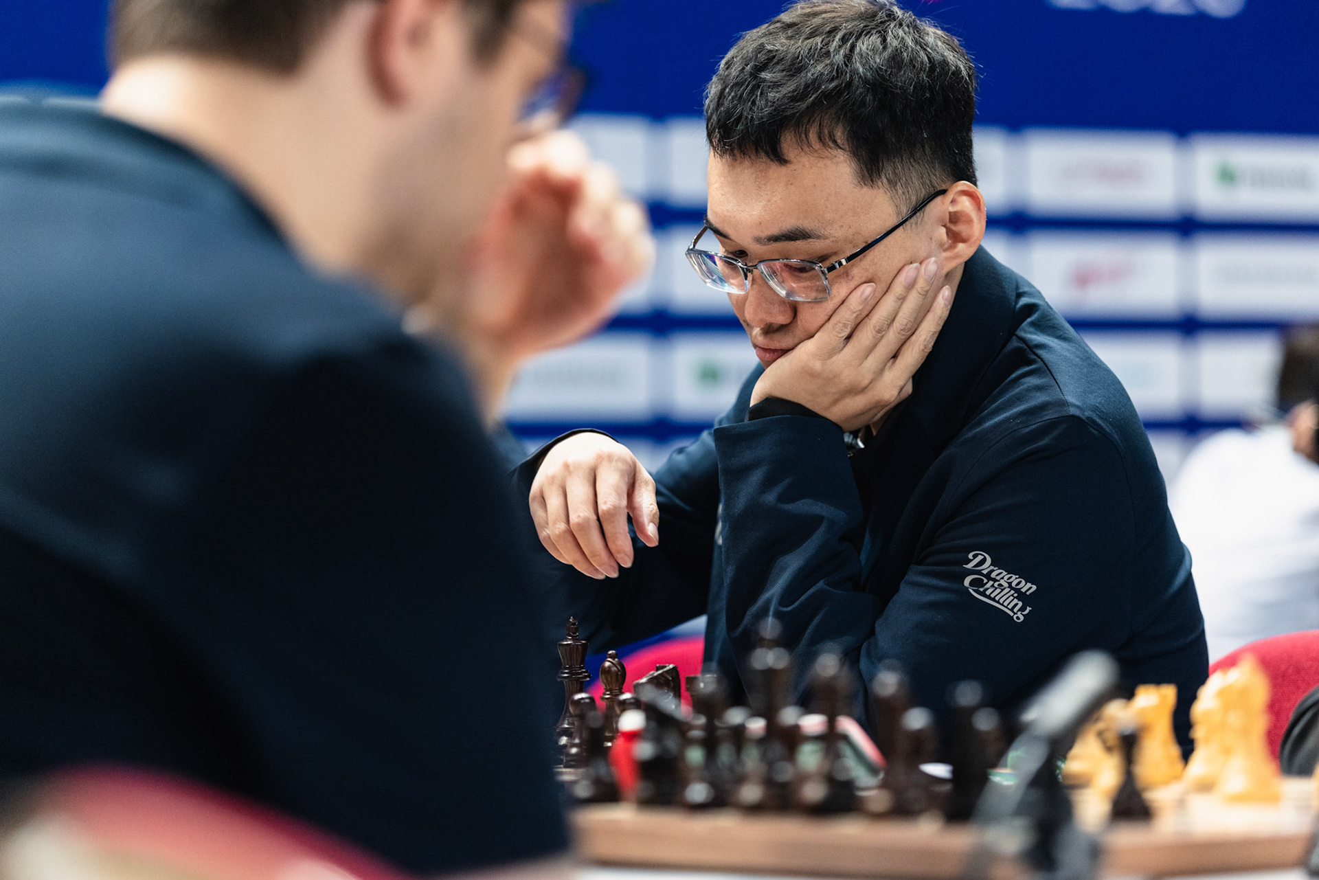 HONG KONG, China - JUNE 19: Yu Yangyi of Dragon Chilling competes during FIDE World Team Rapid and Blitz Chess Championships 2026 at Queen Elizabeth Stadium on June 19, 2026 in Hong Kong, China, (Photo by Jack Ng/Alamy Live News)