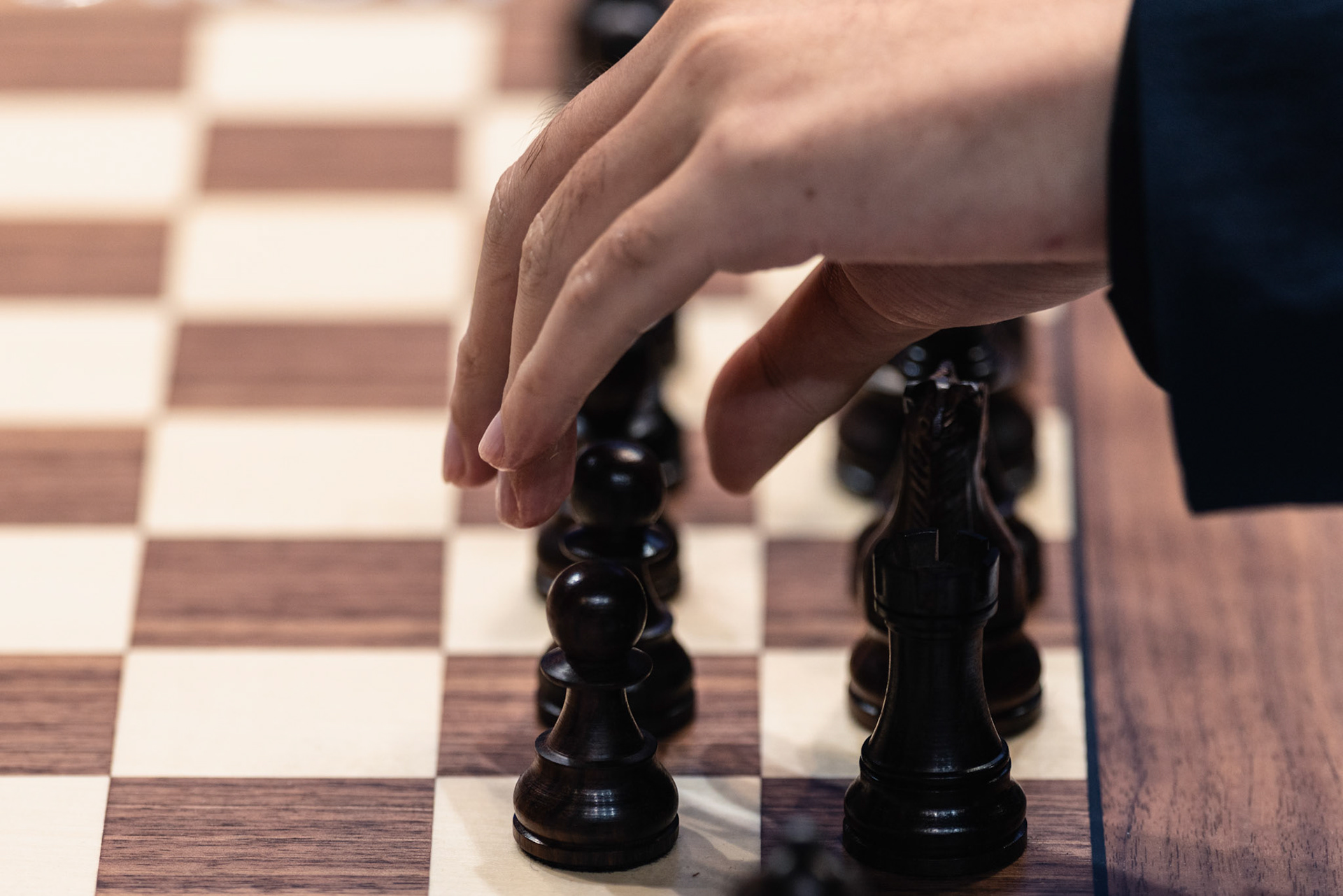 HONG KONG, China - JUNE 19: a detail view shows the player comeptes during the FIDE World Team Rapid and Blitz Chess Championships 2026 at Queen Elizabeth Stadium on June 19, 2026 in Hong Kong, China, (Photo by Jack Ng/Alamy Live News)