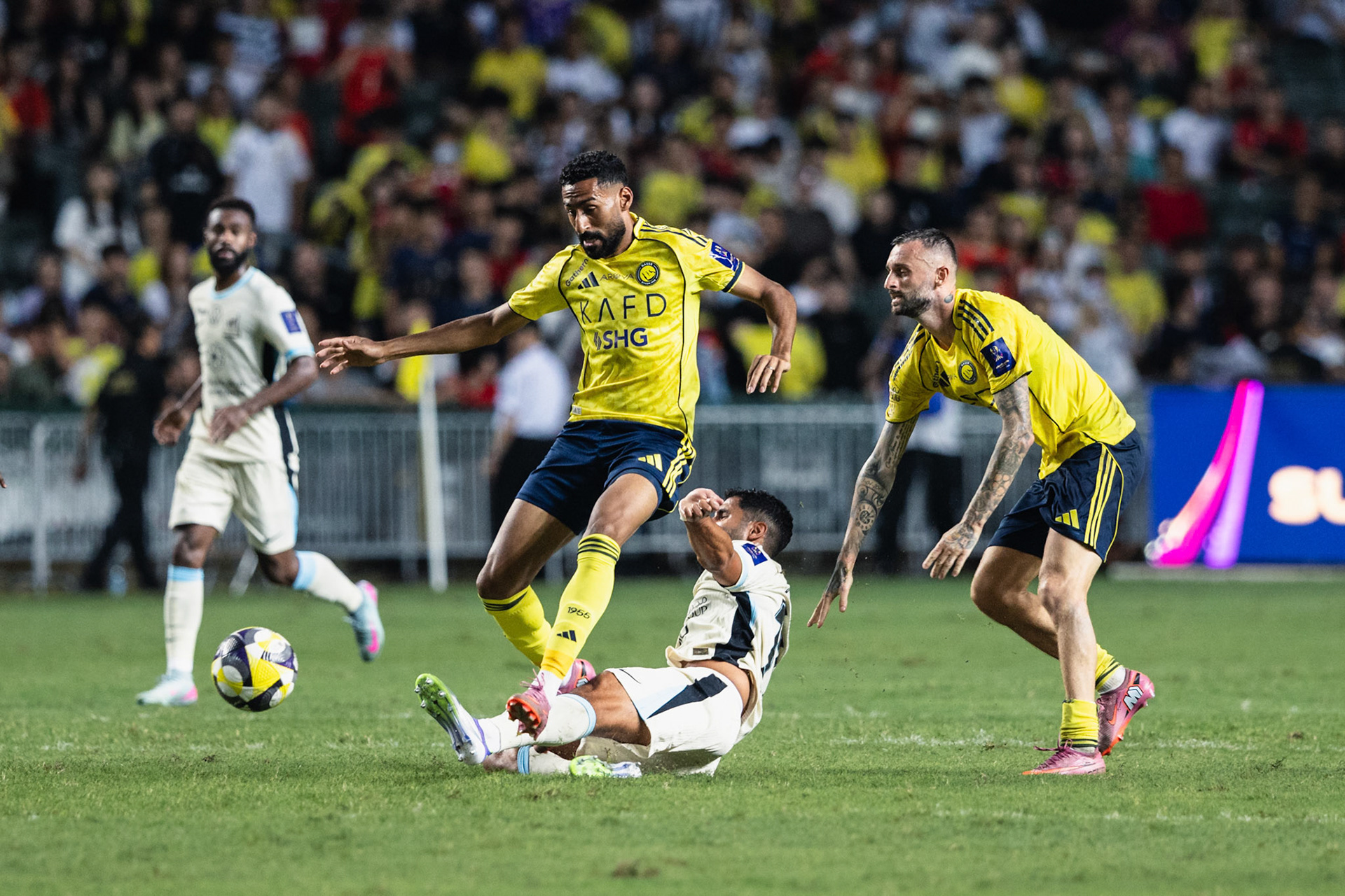 HONG KONG, China - AUGUST  19:  during Saudi Super Cup at Hong Kong Stadium on August 19, 2025 in Hong Kong, China, (Photo by Jack Ng/Jack8th.com)
