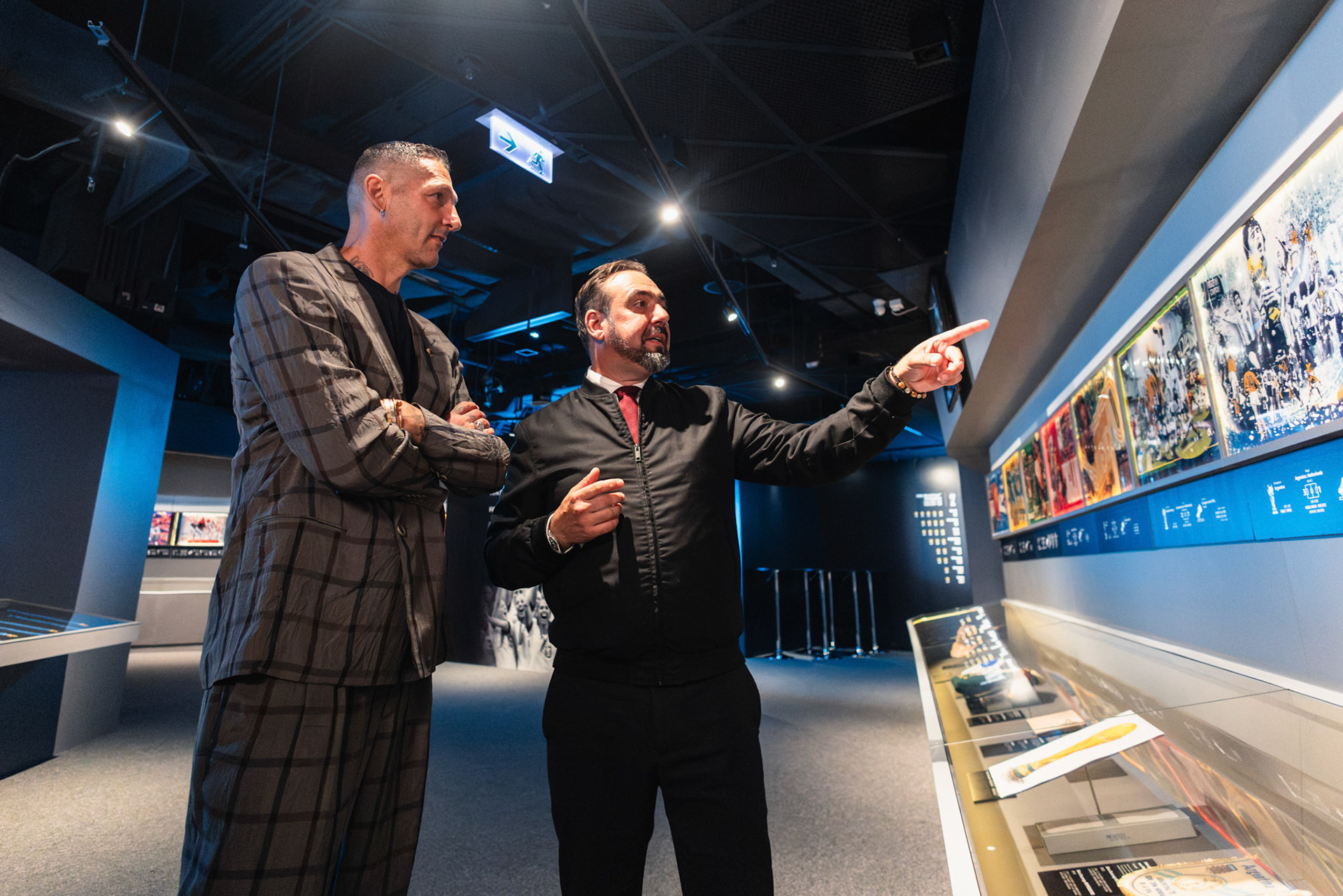 HONG KONG, China - MAY 28: 2006 FIFA World Cup winner Marco Materazzi and Marco Fazzone, Managing Director of the FIFA Museum joins the Grand Opening of FIFA Museum in Hong Kong at FIFA Museum Hong Kong, Causeway Bay on May 28, 2026 in Hong Kong, China, (Photo by Jack Ng/Alamy Live News)