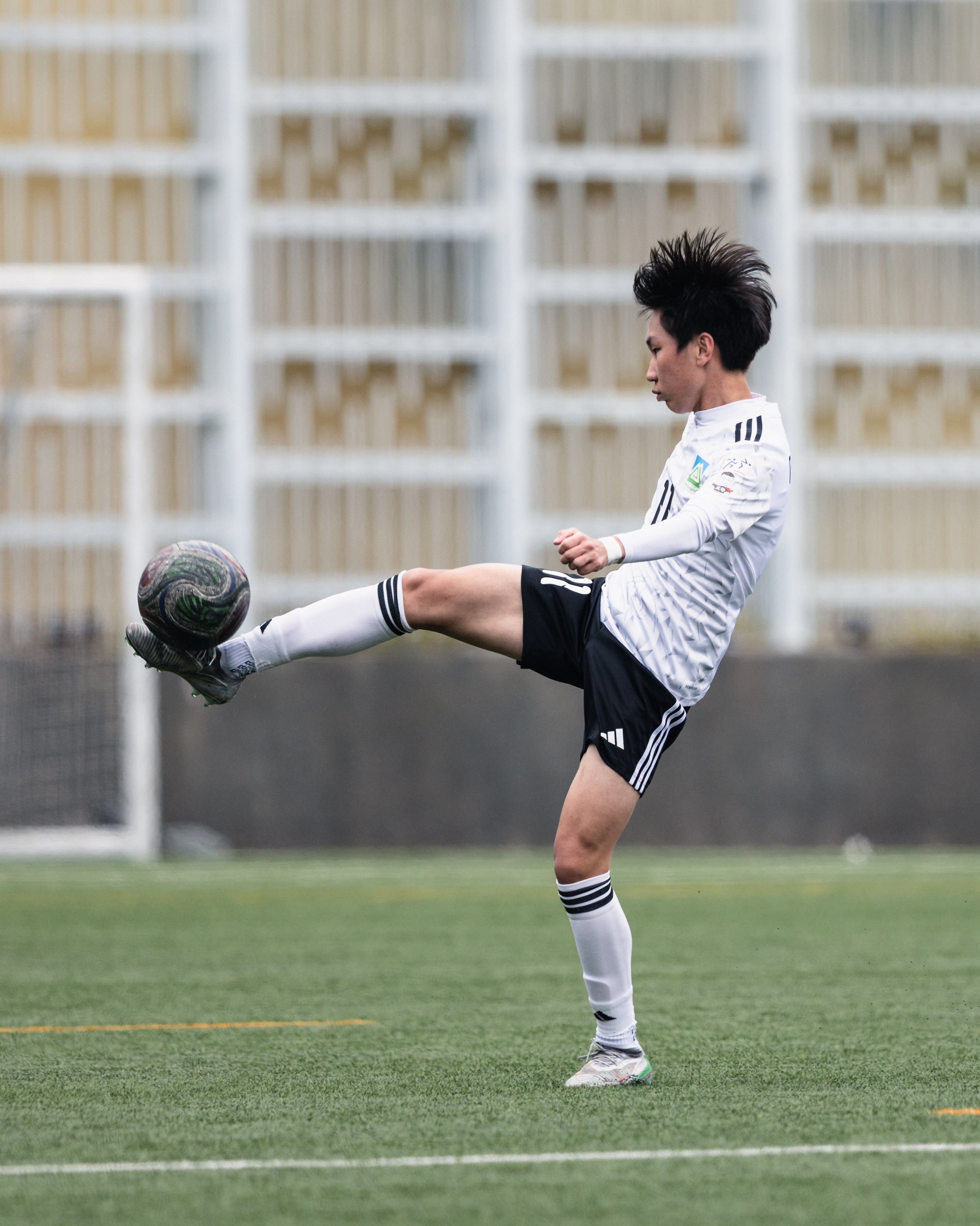 HONG KONG, China - FEBRUARY 09: during SamGor All Hong Kong Schools Jing Ying Football Tournament 2025-26 - Lam Tai Fai College vs Hong Kong International School at Po Kong Village Road Park Artificial Turf Soccer Pitch on February 9, 2026 in Hong Kong, China, (Photo by Jack Ng/)