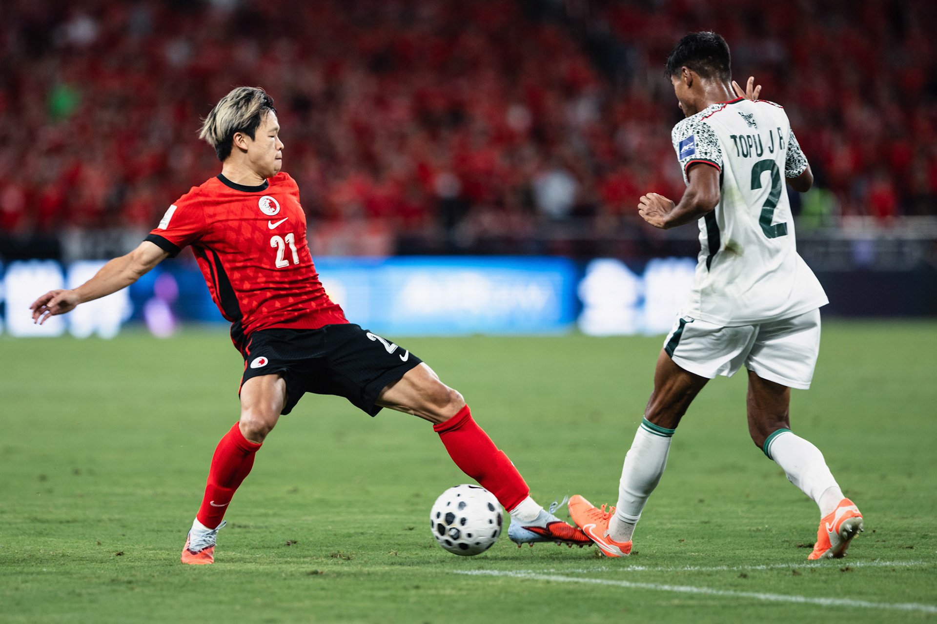 HONG KONG, China - OCTOBER  14:  during 2027 Asian Cup Qualifers - Hong Kong, China vs Bangladesh at Kai Tak Stadium on October 14, 2025 in Hong Kong, China, (Photo by Jack Ng/Pixel Images)