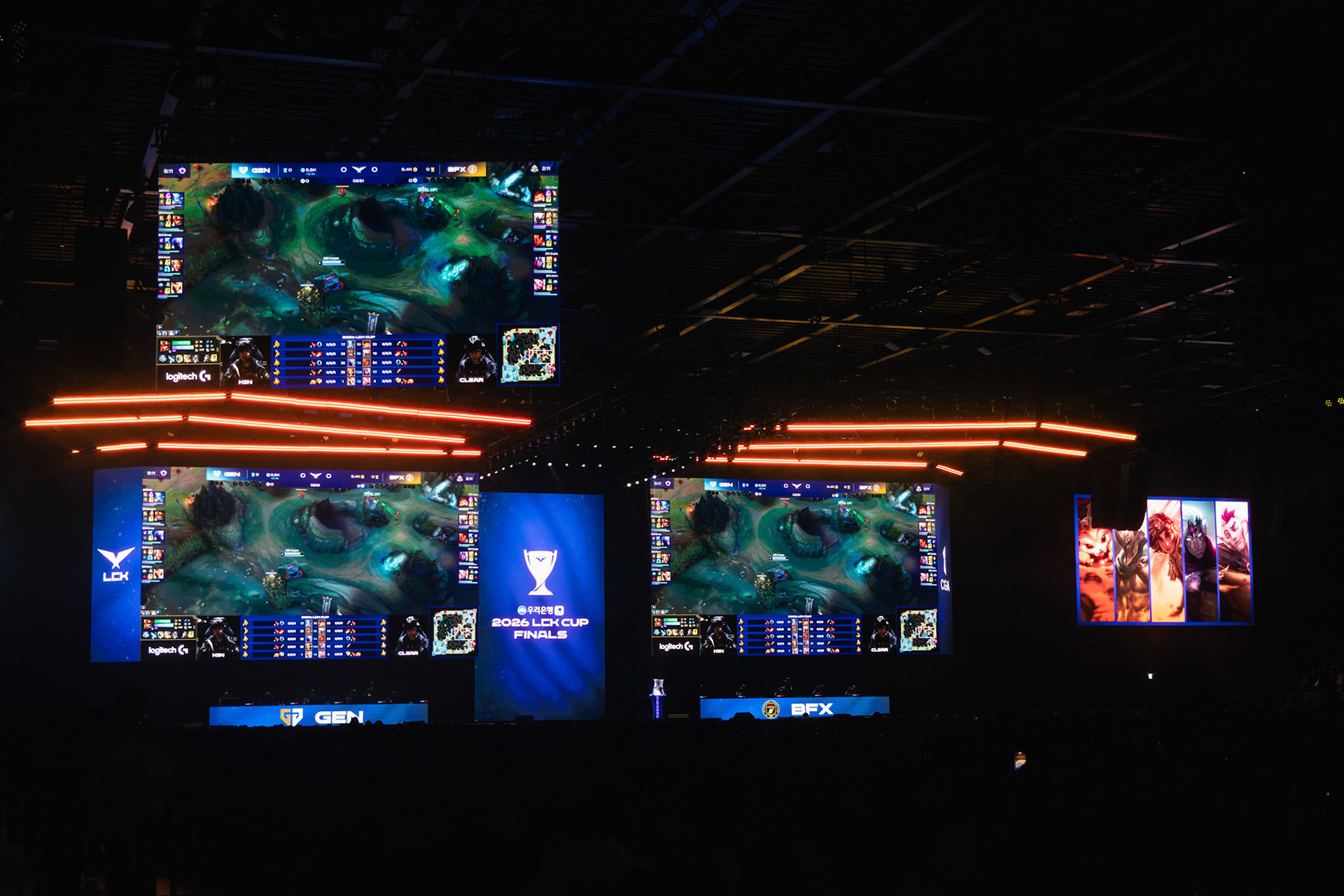 HONG KONG, China - MARCH 01: during 2026 LCK Cup Finals in Hong Kong at Kai Tak Arena on March 1, 2026 in Hong Kong, China, (Photo by Jack Ng/Alamy Live News)