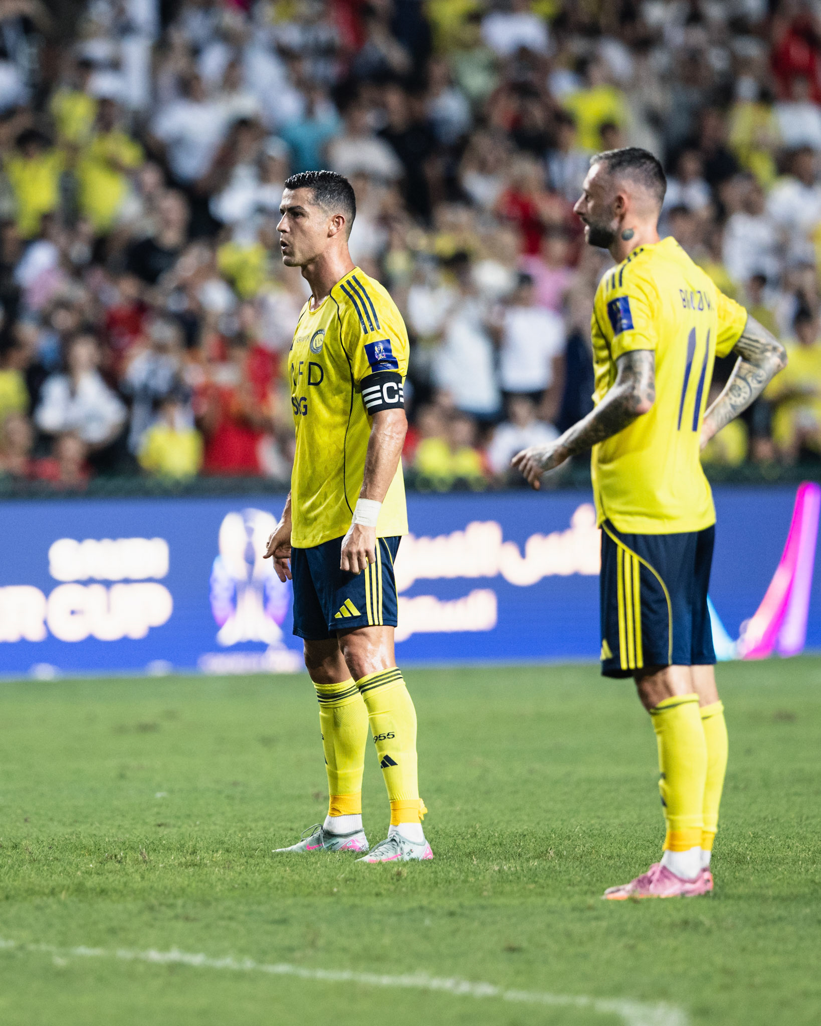 HONG KONG, China - AUGUST  19:  during Saudi Super Cup at Hong Kong Stadium on August 19, 2025 in Hong Kong, China, (Photo by Jack Ng/Jack8th.com)