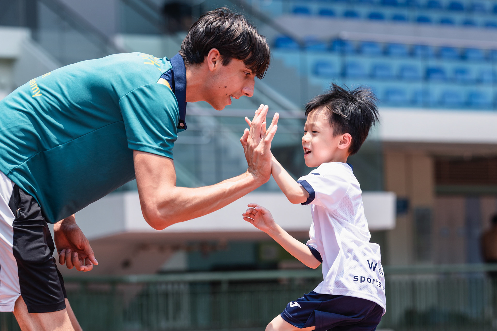 HONG KONG, China - JULY  27:  during Winner Sports Academy Training at Ma On Shan Sports Ground on July 27, 2025 in Hong Kong, China, (Photo by Jack Ng/)