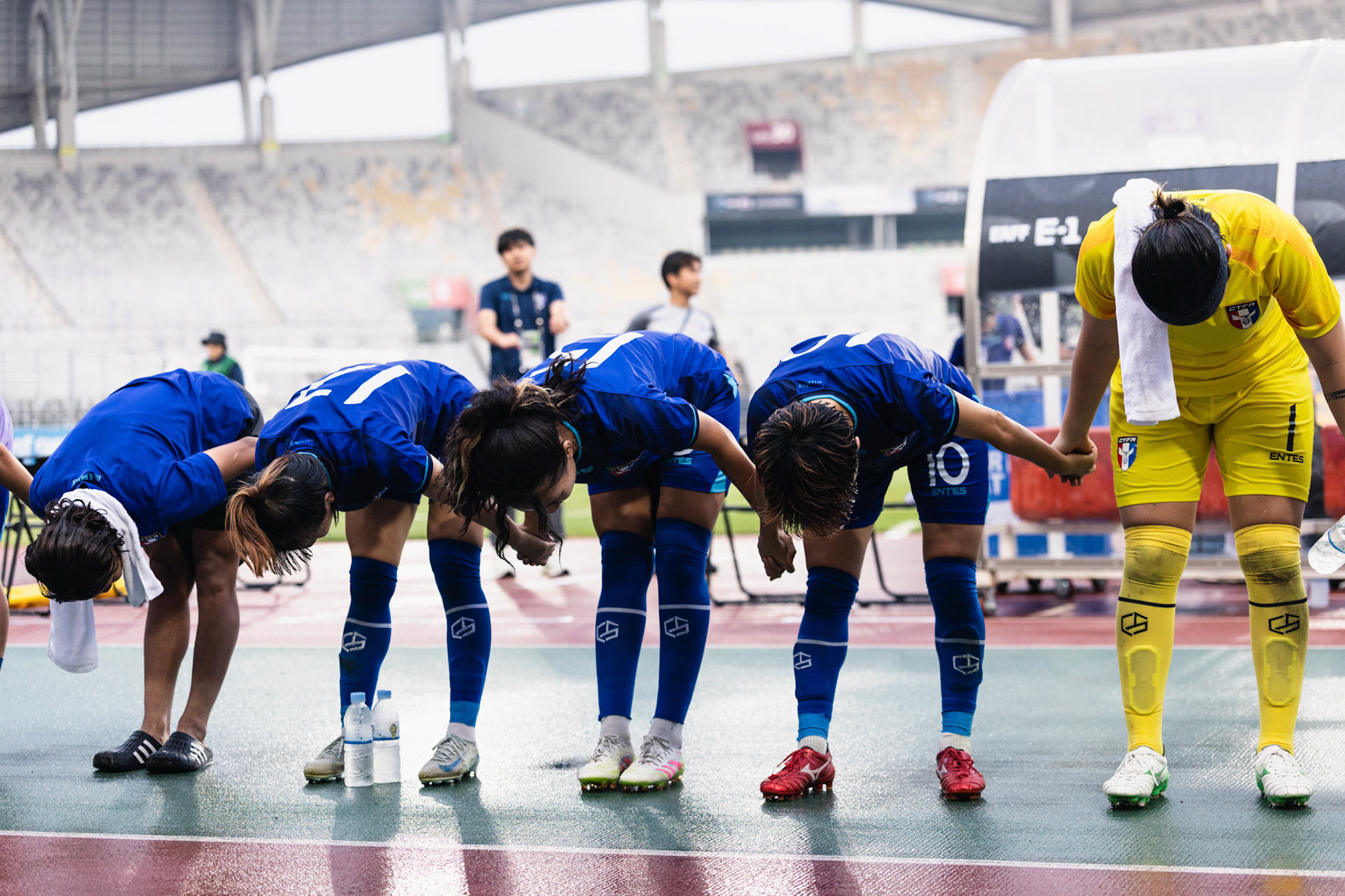 HWASEONG, South Korea - JULY  13:  during EAFF E-1 Football Championship - Chinese Taipei vs China PR at Hwaseong Sports Complex on July 13, 2025 in Hwaseong, South Korea, (Photo by Jack Ng/Pixel Images)