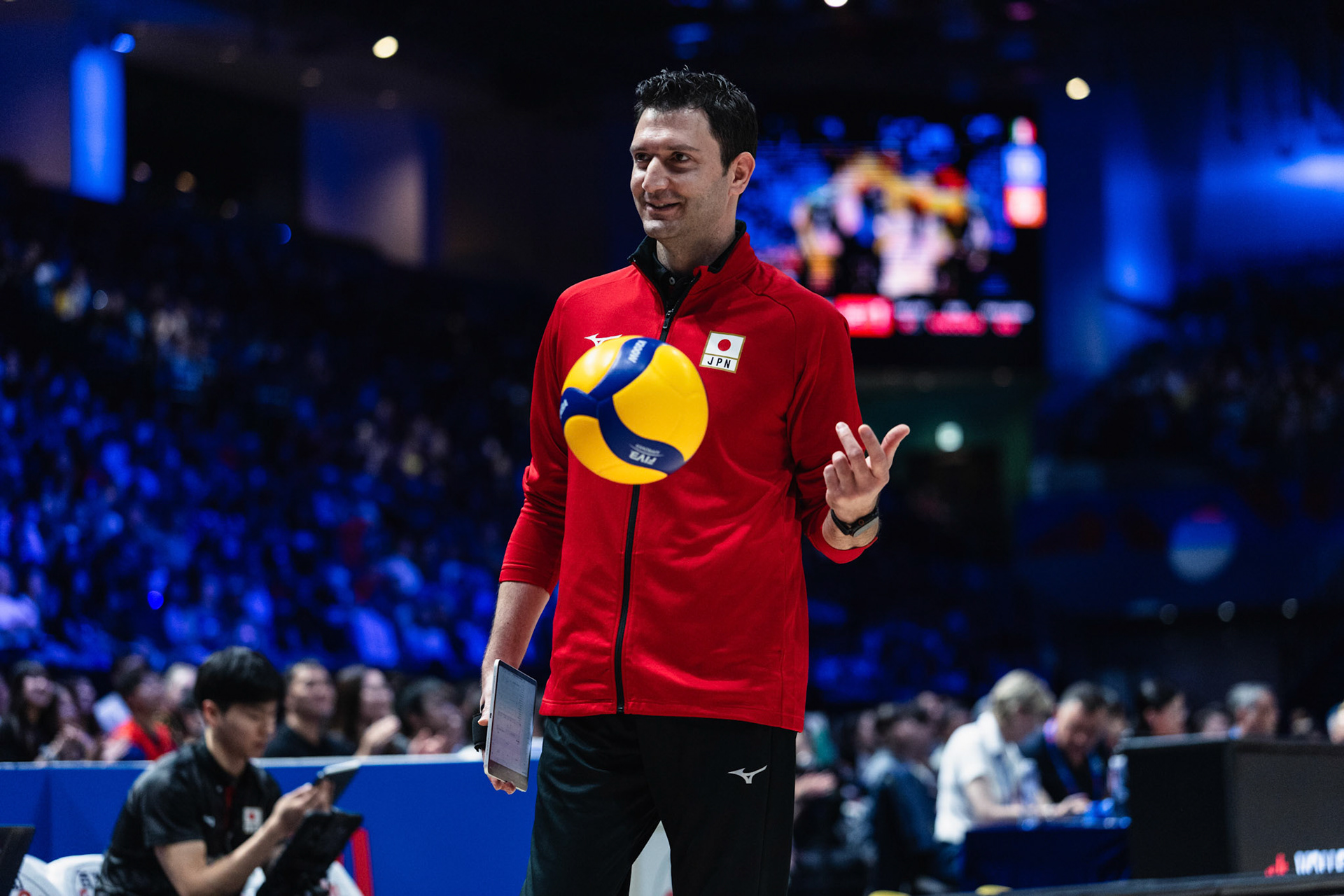 HONG KONG, China - JUNE  20:  during Volleyball Nations League Hong Kong 2025 at Kai Tak Arena on June 20, 2025 in Hong Kong, China, (Photo by Jack Ng/Pixel Images)