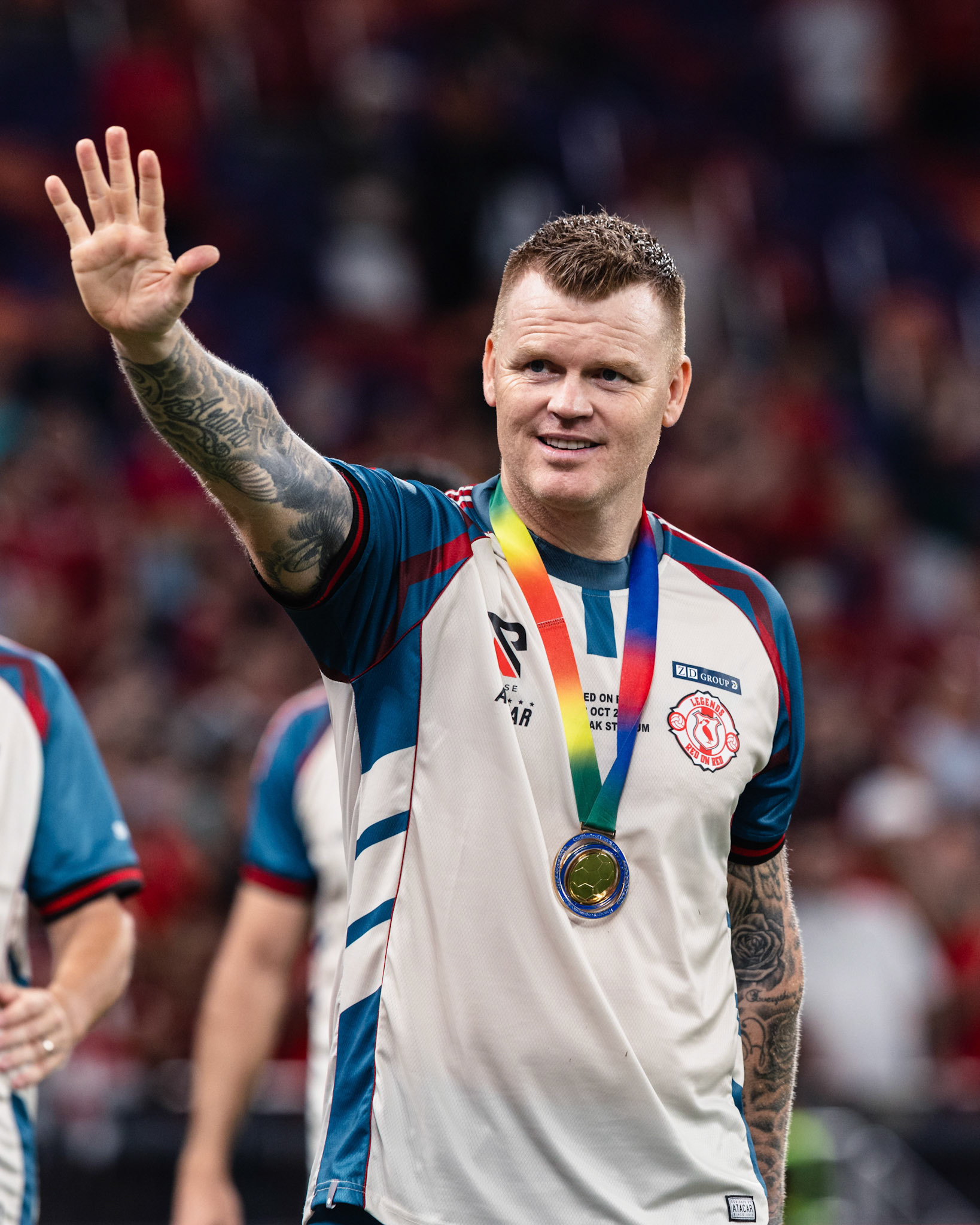 Kai Tak Stadium, HONG KONG, China - OCTOBER 18:  during Red on Red 2025 at Kai Tak Stadium on October 18, 2025 in Hong Kong, China, (Photo by Jack Ng/Jack Ng/Alamy Live News)