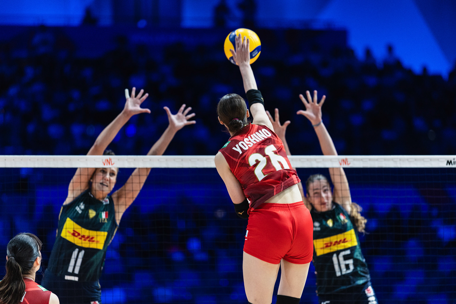 HONG KONG, China - JUNE  20:  during Volleyball Nations League Hong Kong 2025 at Kai Tak Arena on June 20, 2025 in Hong Kong, China, (Photo by Jack Ng/Pixel Images)