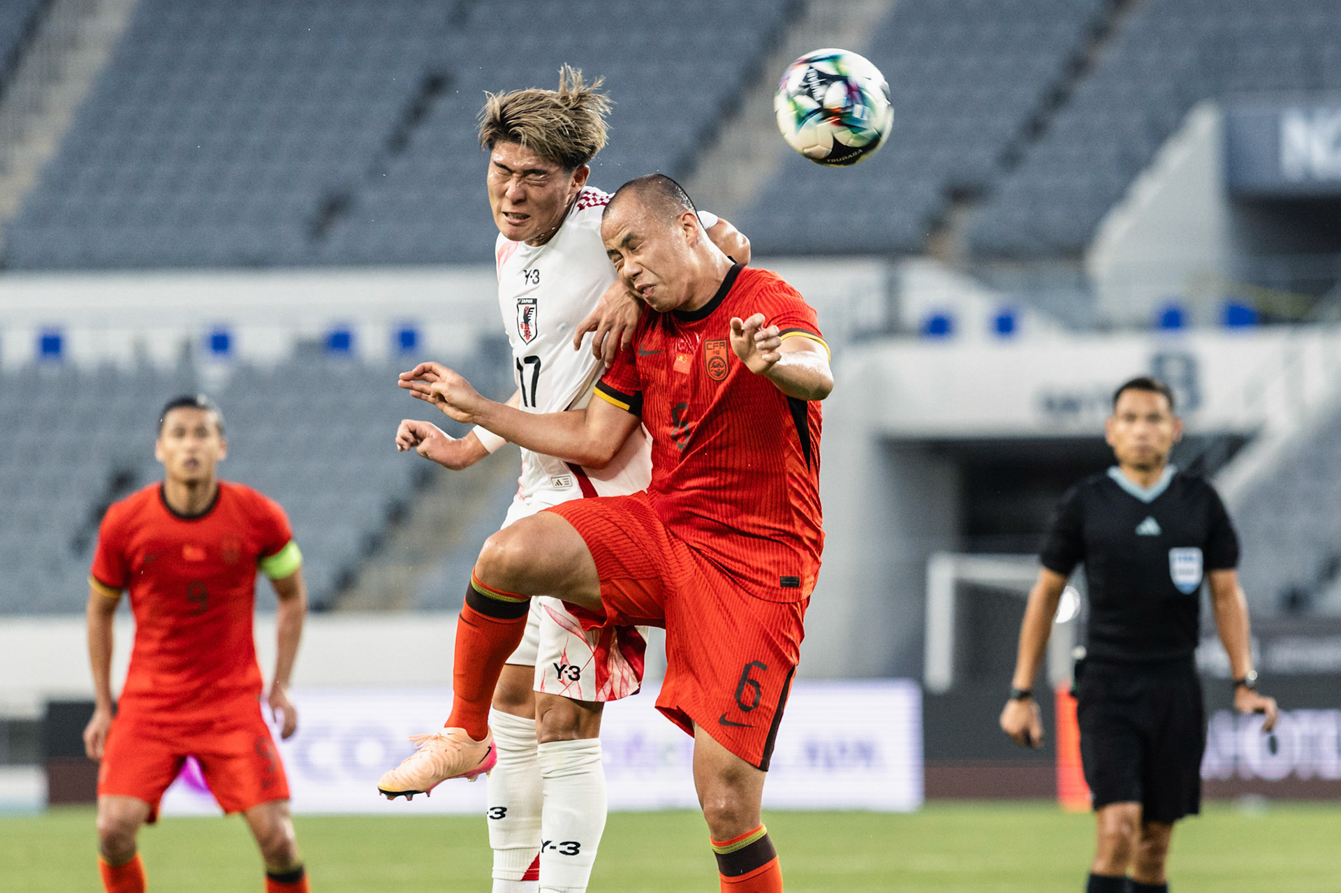 YONGIN, South Korea - JULY  12:  during EAFF E-1 Football Championship - Japan vs China at Yongin Mireu Stadium on July 12, 2025 in Yongin, South Korea, (Photo by Jack Ng/Pixel Images)