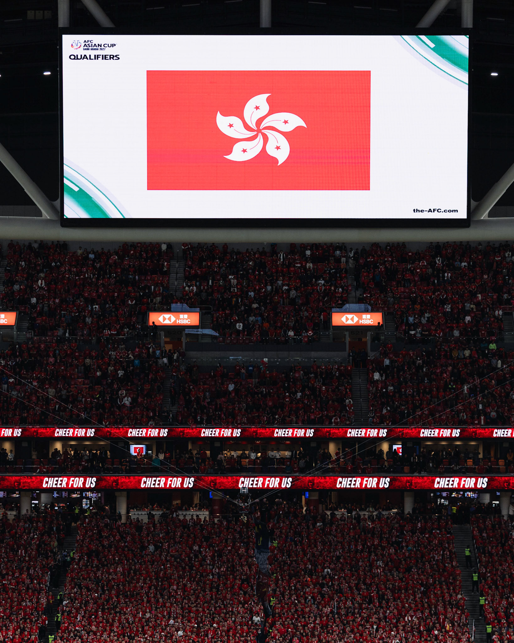 HONG KONG, China - NOVEMBER  18:  during 2027 Asian Cup Qualifers - Hong Kong, China vs Singapore at Kai Tak Stadium on November 18, 2025 in Hong Kong, China, (Photo by Jack Ng/Pixel Images)