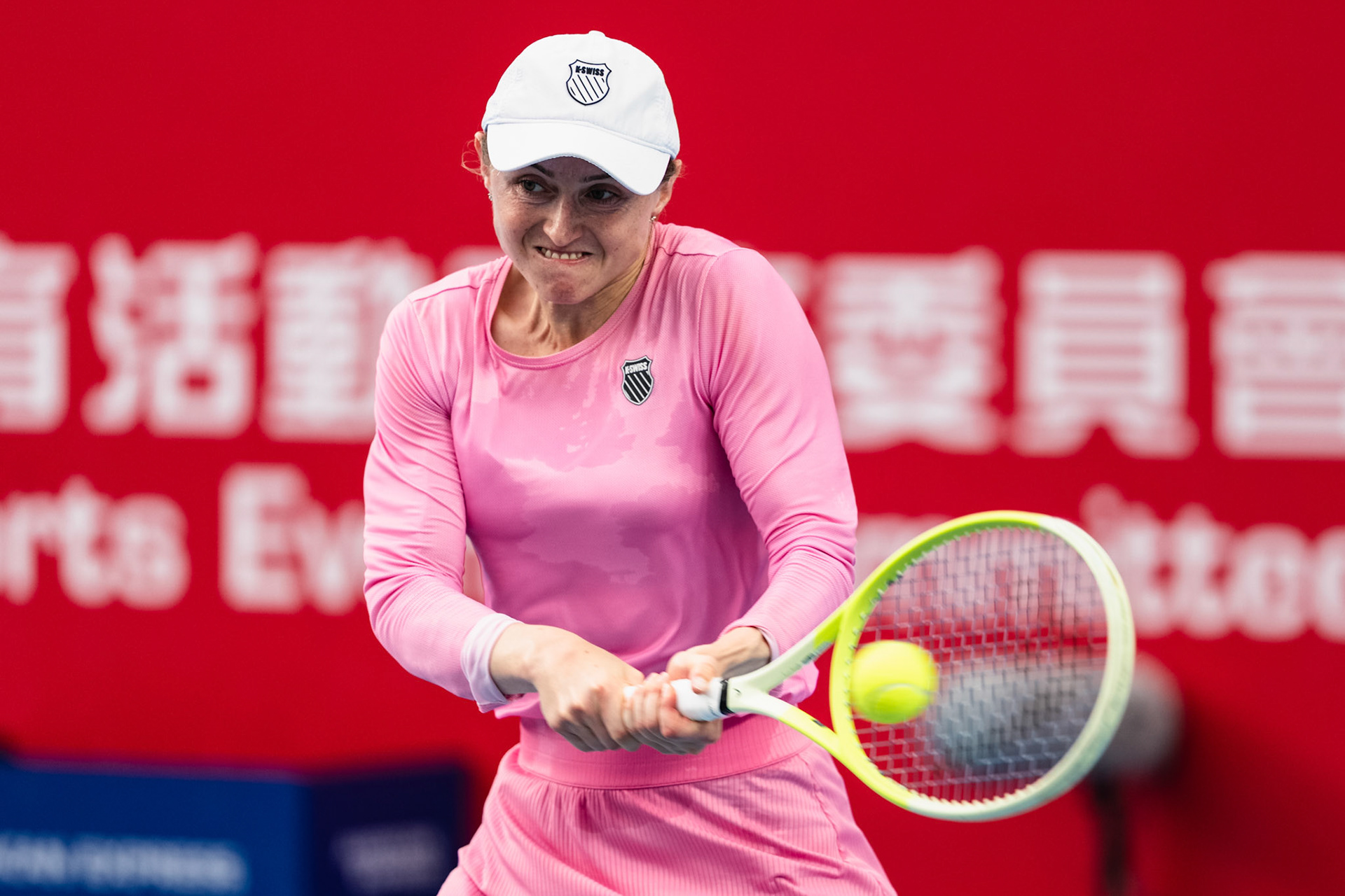 HONG KONG, China - Kamilla RAKHIMOVA and Aliaksandra SASNOVICH of Russia play against Momoko KOBORI of Japan and Peangtarn PLIPUECH of Thailand during WTA 250 - Prudential Hong Kong Tennis Open at Victoria Park Tennis Court on October 31, 2025 in Hong Kong, China, (Photo by Jack Ng/Alamy Live News)