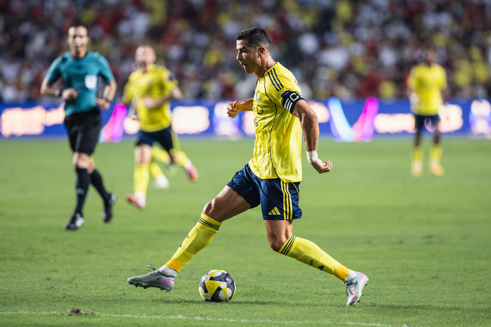 HONG KONG, China - AUGUST  19:  during Saudi Super Cup at Hong Kong Stadium on August 19, 2025 in Hong Kong, China, (Photo by Jack Ng/Jack8th.com)