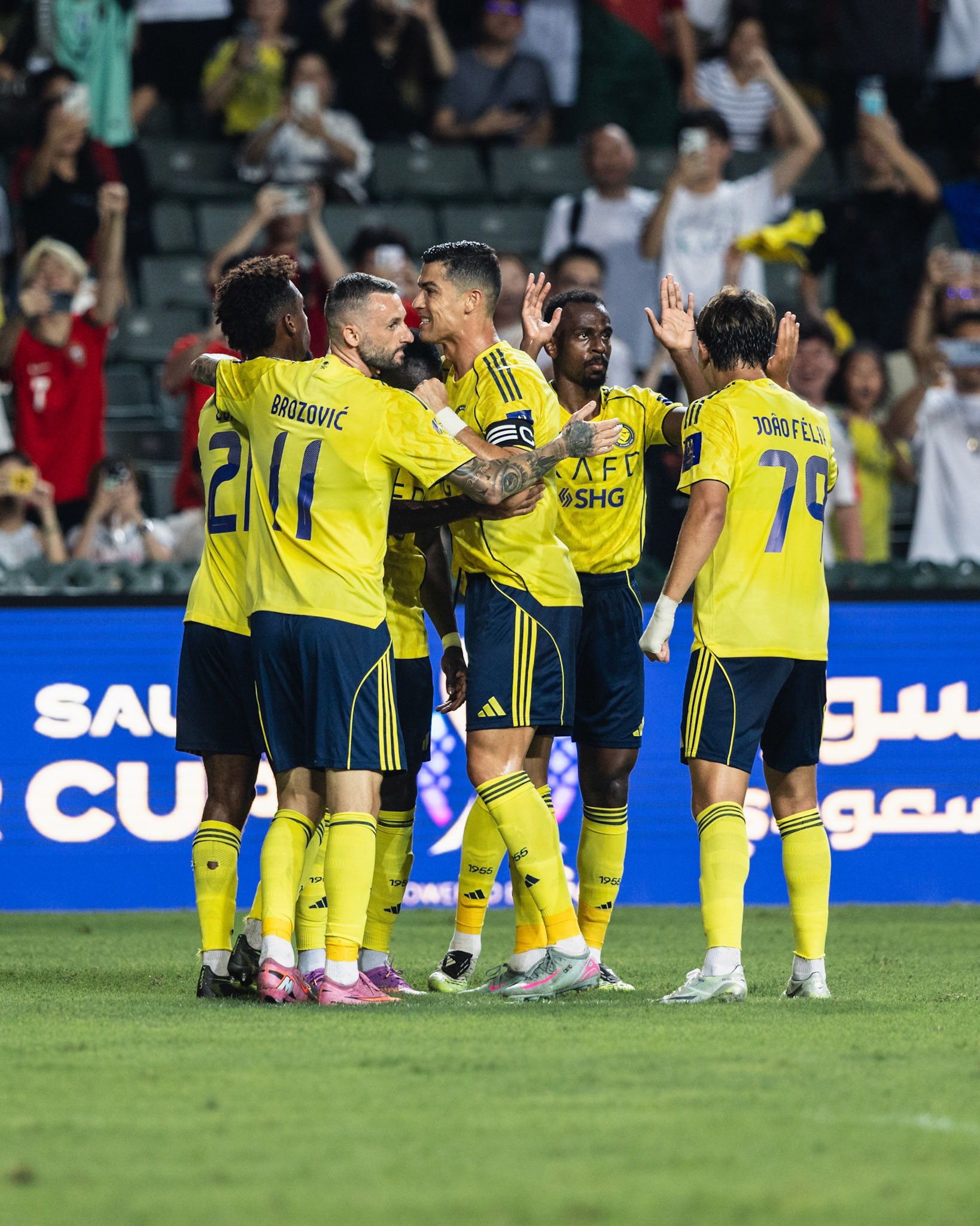 HONG KONG, China - AUGUST  19:  during Saudi Super Cup at Hong Kong Stadium on August 19, 2025 in Hong Kong, China, (Photo by Jack Ng/Jack8th.com)