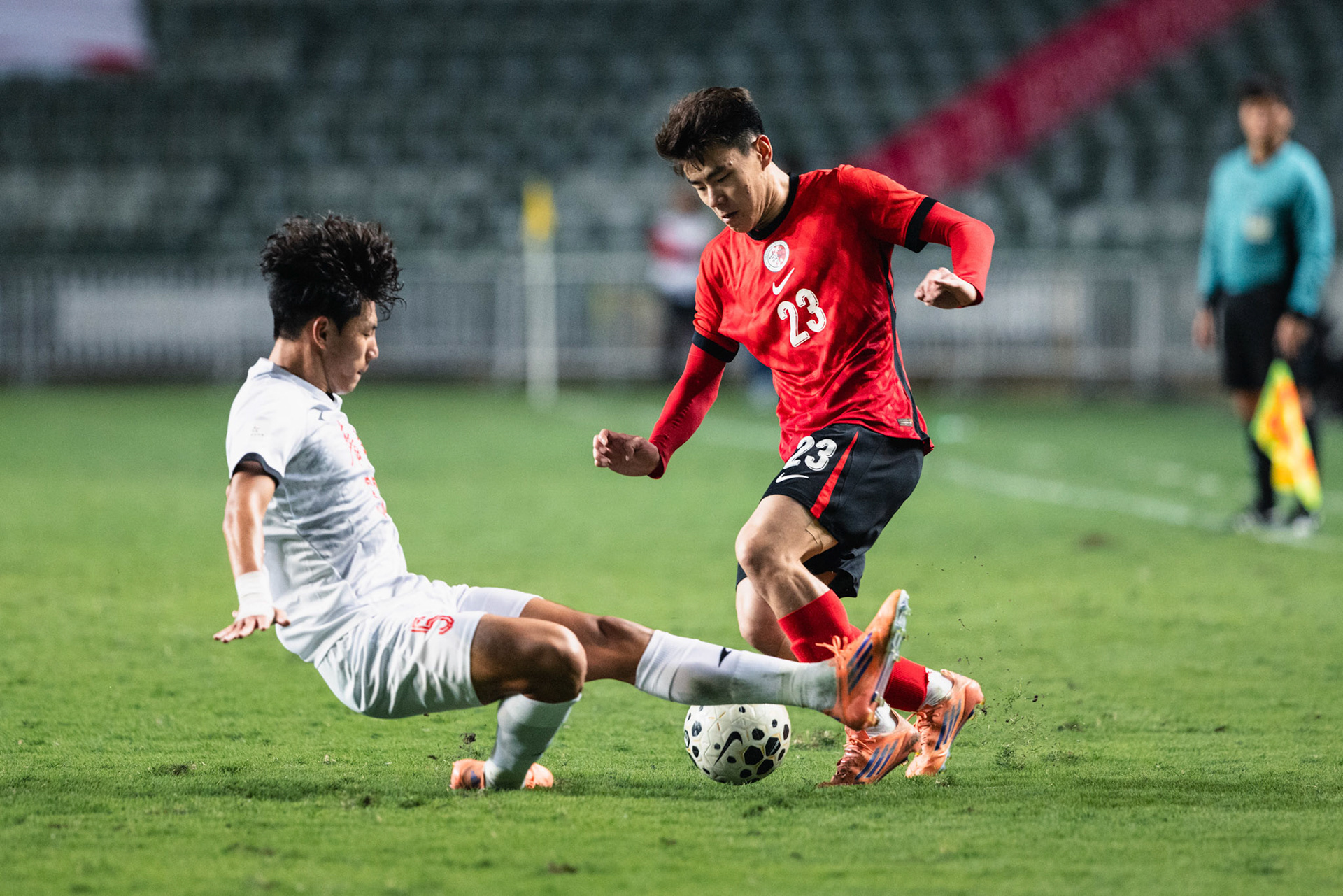 HONG KONG, China - DECEMBER 28: during 44th Guangdong - Hong Kong Cup, match between Hong Kong and Guangdong at Hong Kong Stadium on December 28, 2025 in Hong Kong, China, (Photo by Jack Ng/Alamy Live News)