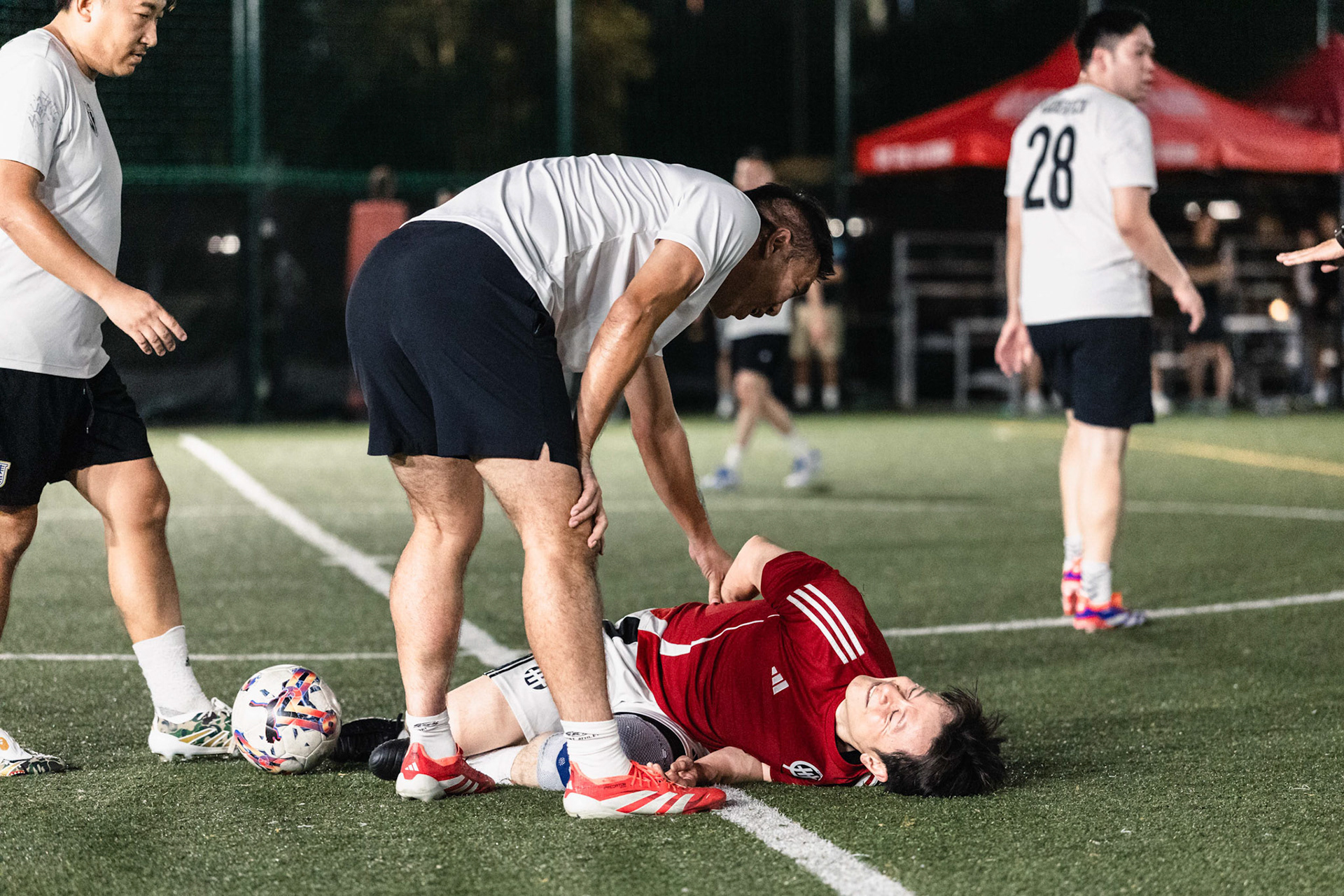 HONG KONG, China - SEPTEMBER  30:  during Champions 3 Cup at Chealsea Soccer Pitch on September 30, 2025 in Hong Kong, China, (Photo by Jack Ng/Pixel Images)