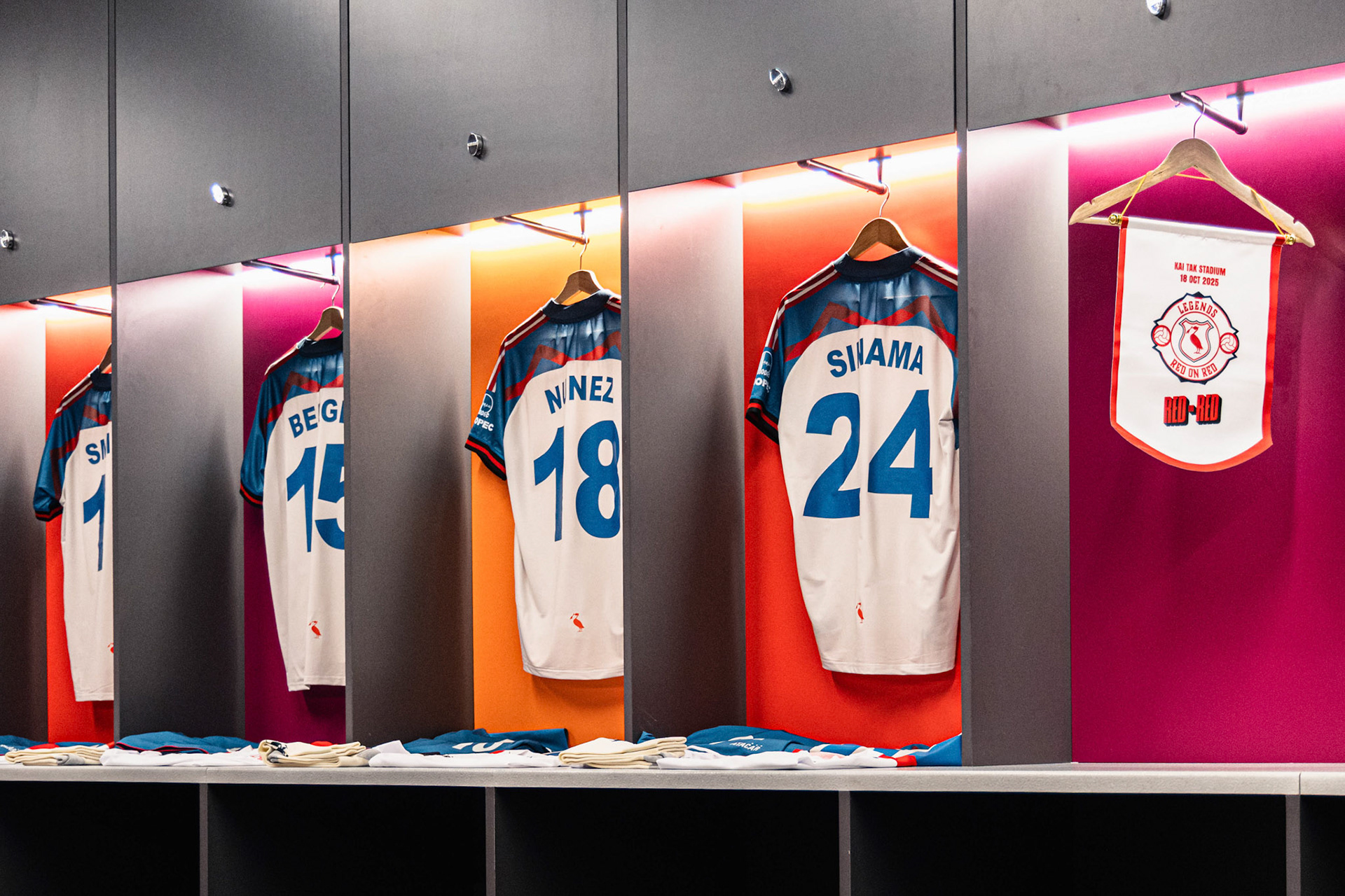 Kai Tak Stadium, HONG KONG, China - OCTOBER 18:  during Red on Red 2025 at Kai Tak Stadium on October 18, 2025 in Hong Kong, China, (Photo by Jack Ng/Jack Ng/Alamy Live News)