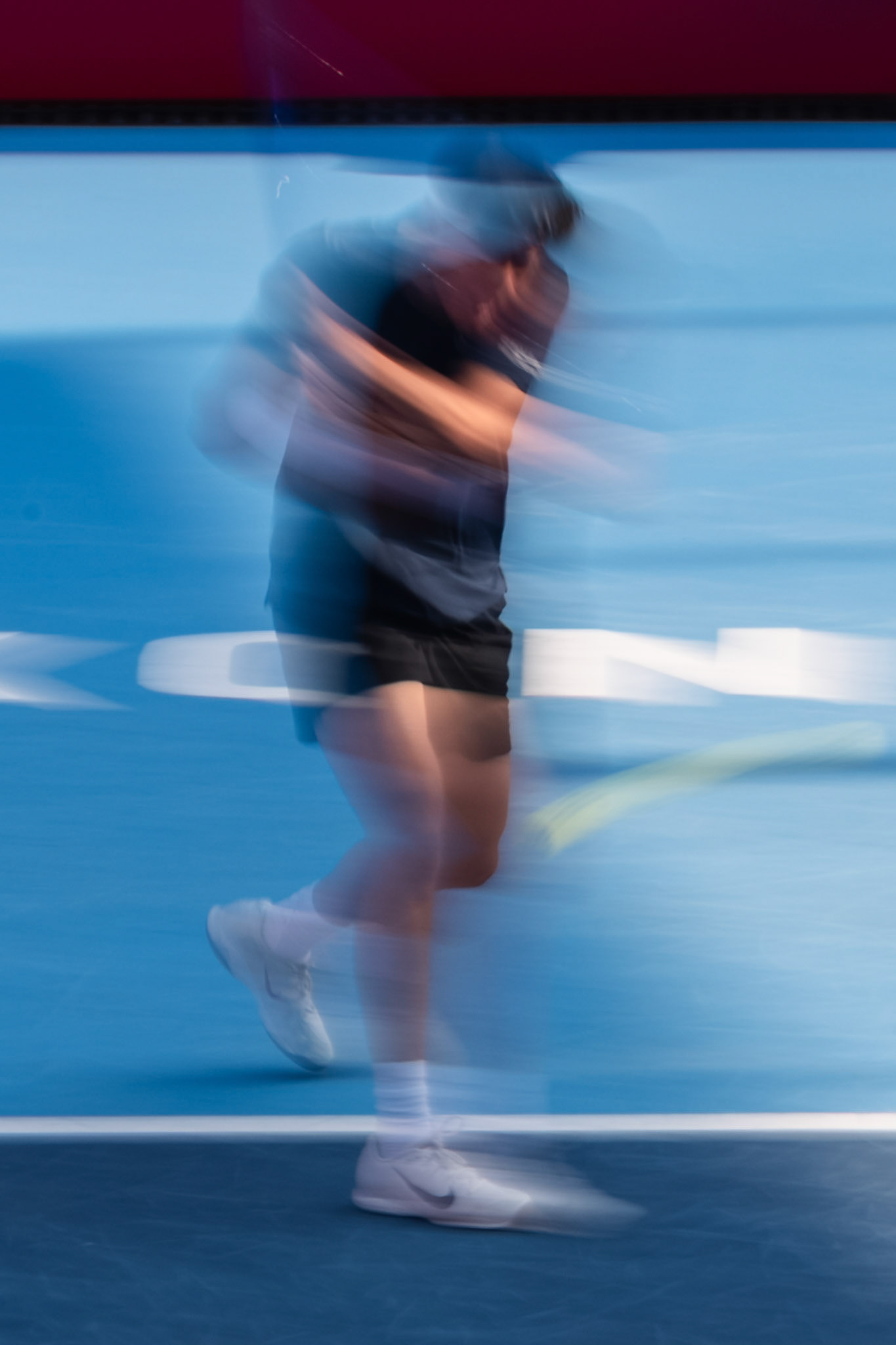 HONG KONG, China - JANUARY 06: during the Bank of China Hong Kong Tennis Open 2026 (ATP 250) men's single round of 32 match against xxx at Victoria Park Tennis Centre Court on January 6, 2026 in Hong Kong, China, (Photo by Jack Ng/Alamy Live News)