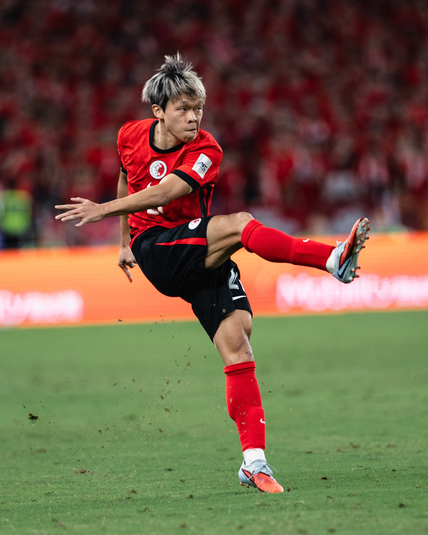 HONG KONG, China - OCTOBER  14:  during 2027 Asian Cup Qualifers - Hong Kong, China vs Bangladesh at Kai Tak Stadium on October 14, 2025 in Hong Kong, China, (Photo by Jack Ng/Pixel Images)